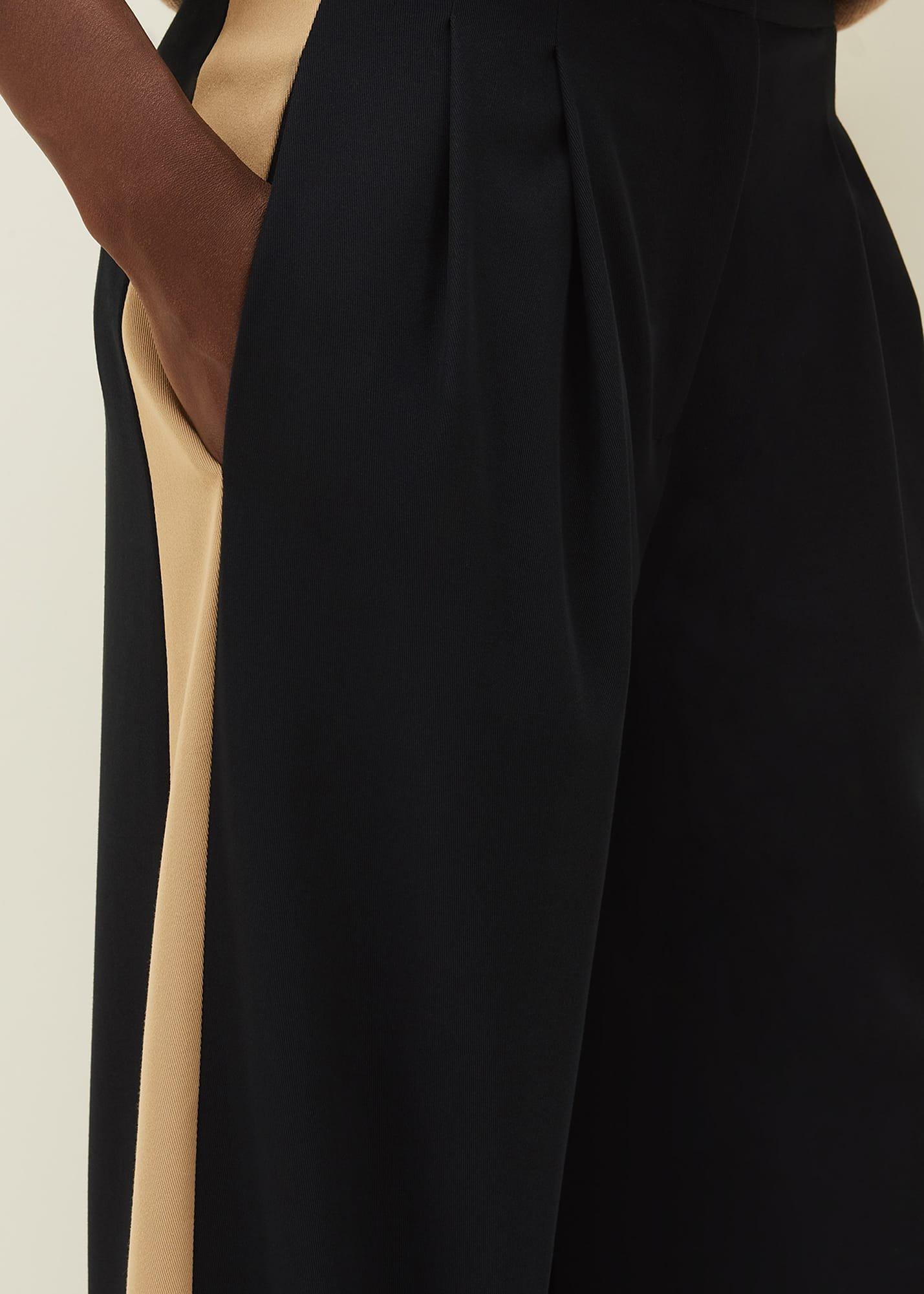 Mae Side Stripe Wide Leg Trouser
