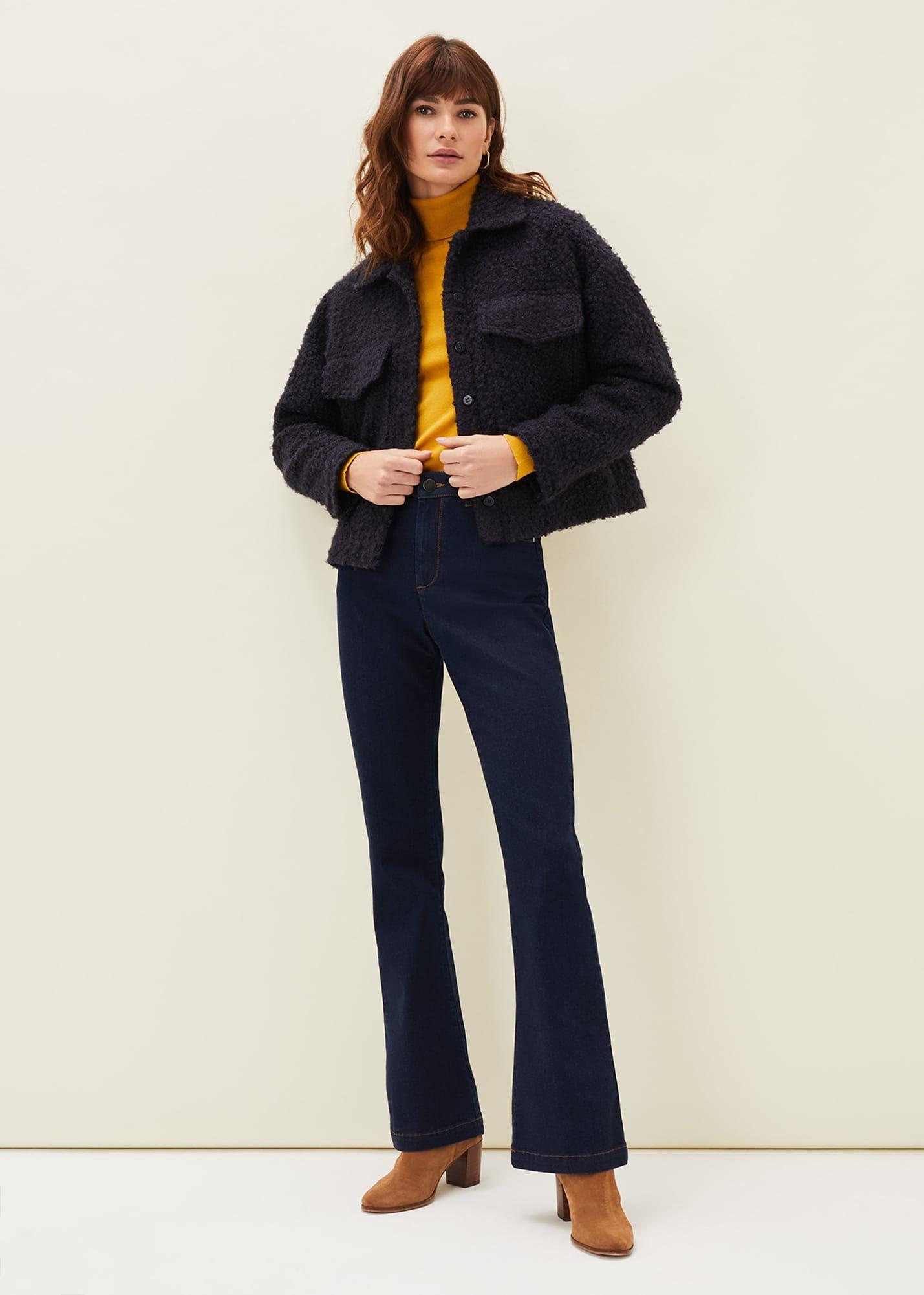 Ayca Bootcut Denim Jeans