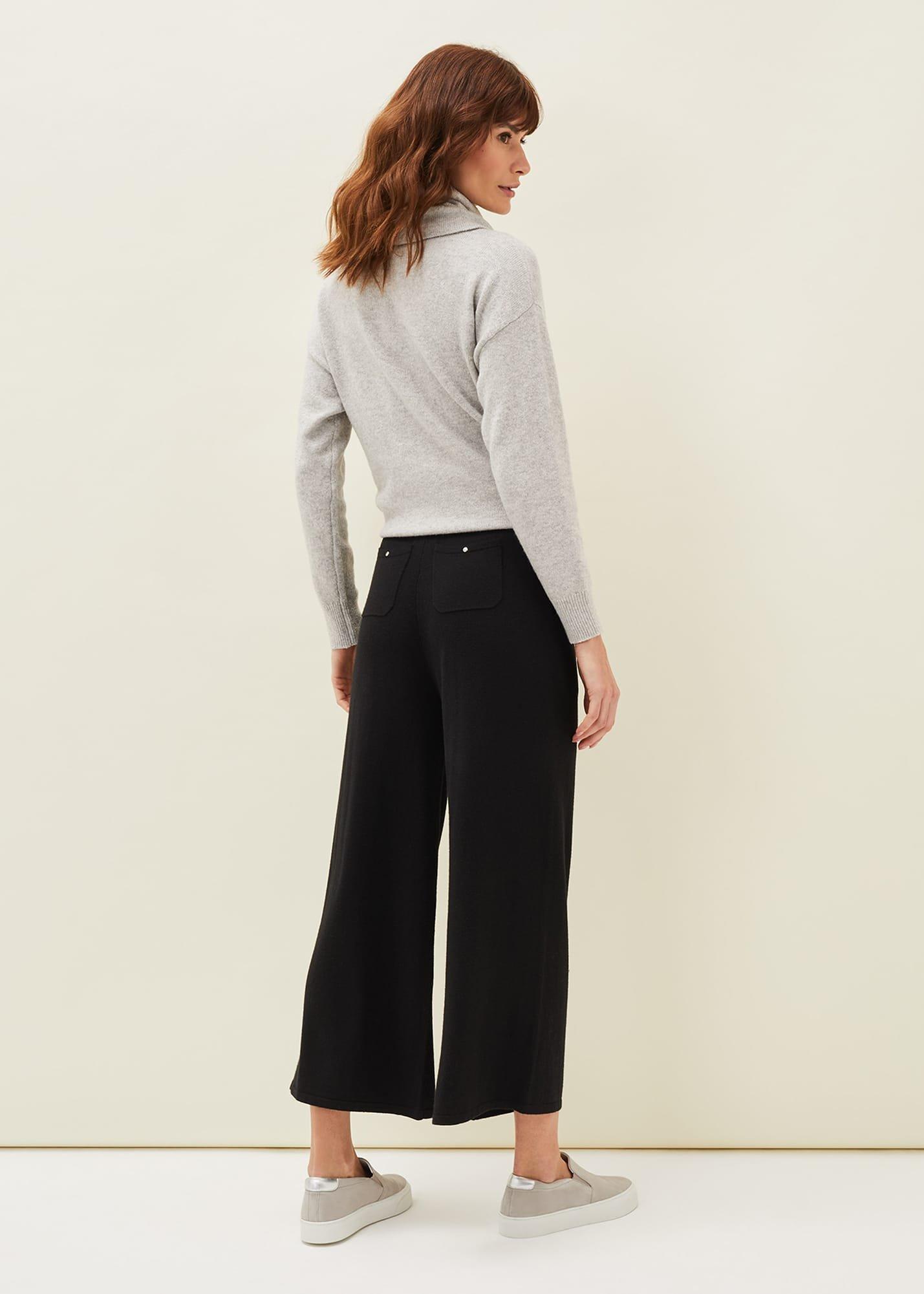Annan Knitted Wide Leg Culottes
