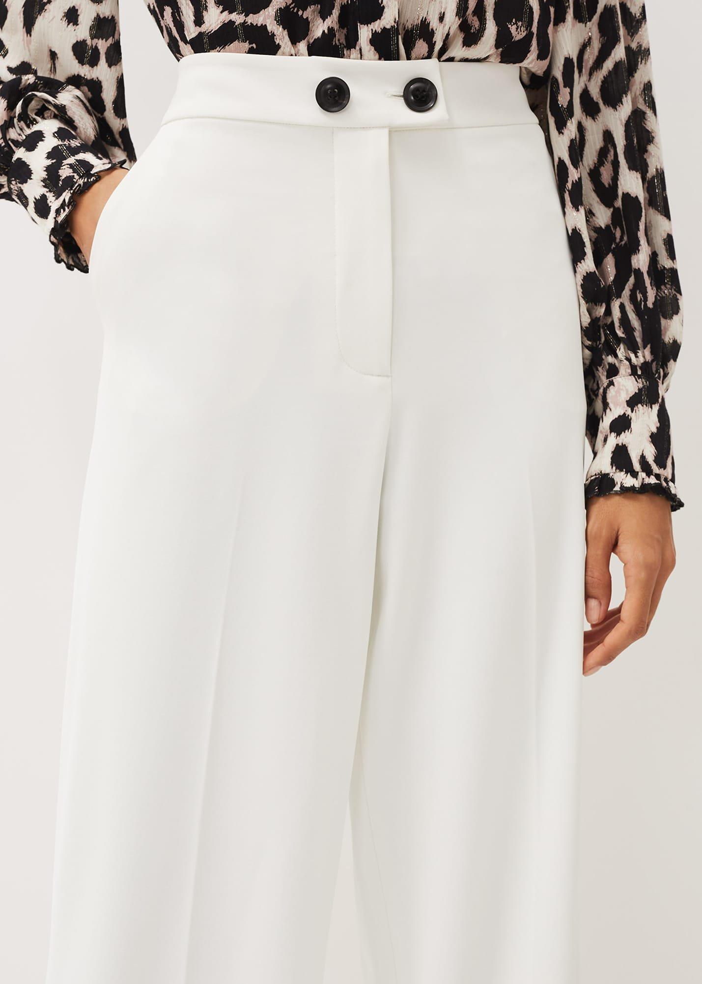 Solange Wide Leg Suit Trousers