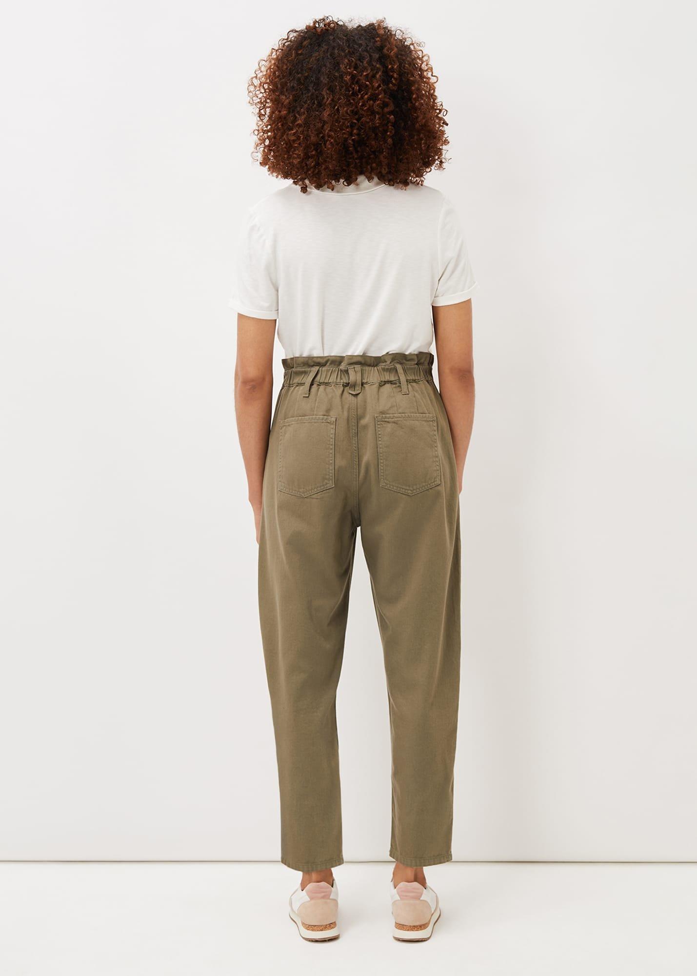 Nadina Paper Bag Waist Jeans