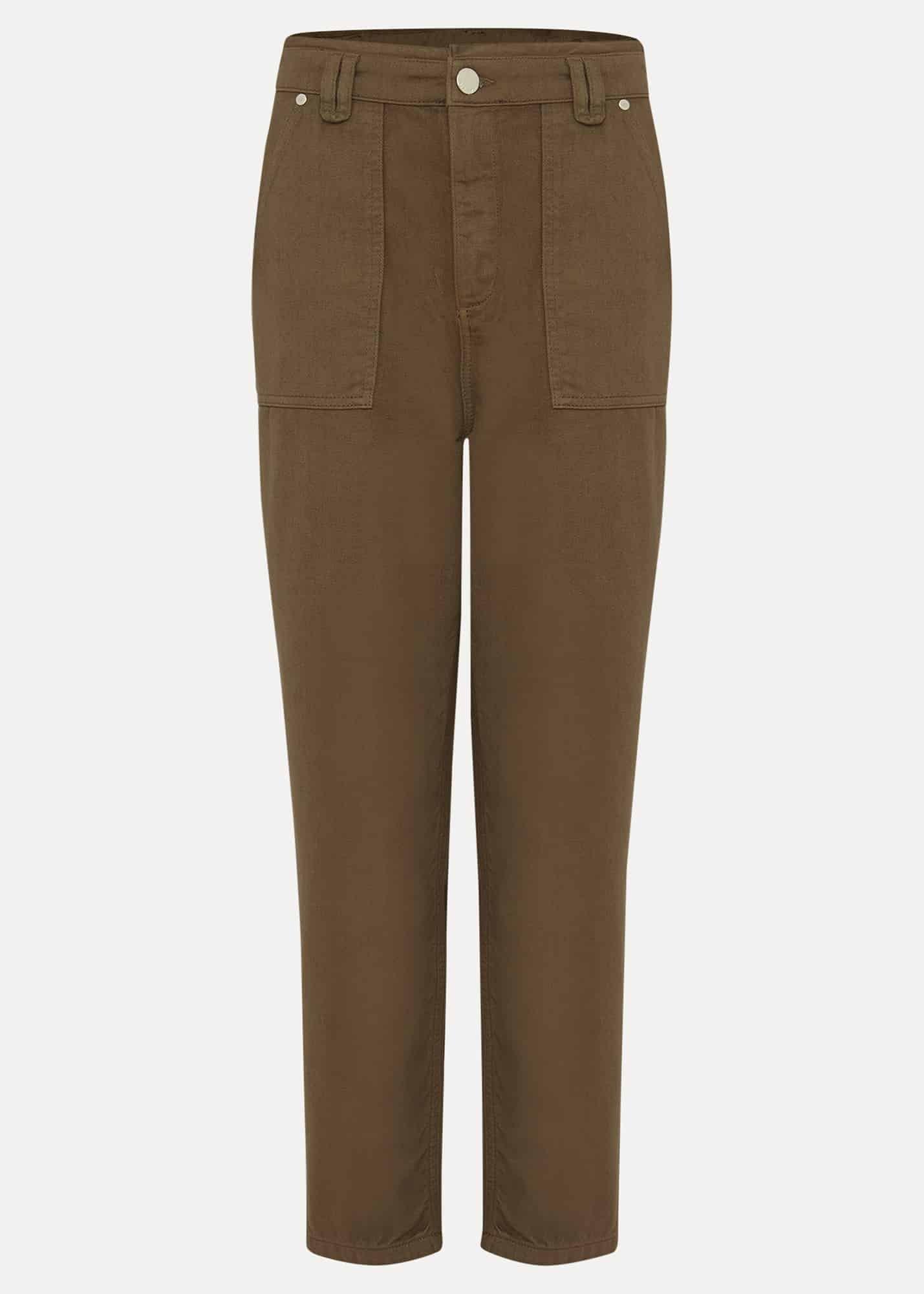 Nadina Paper Bag Waist Jeans