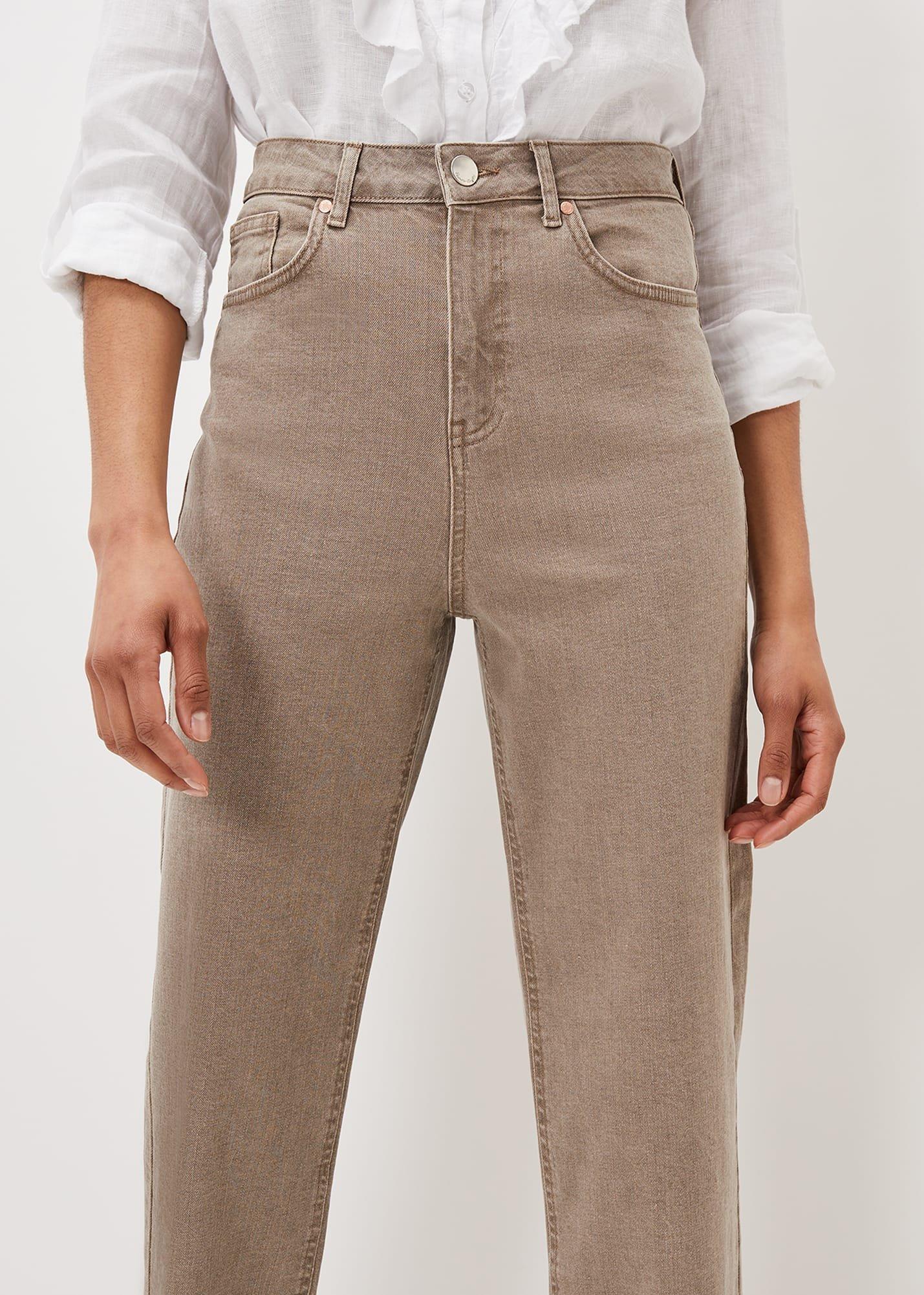 Eleyana Clay Dye Wide Leg Jean