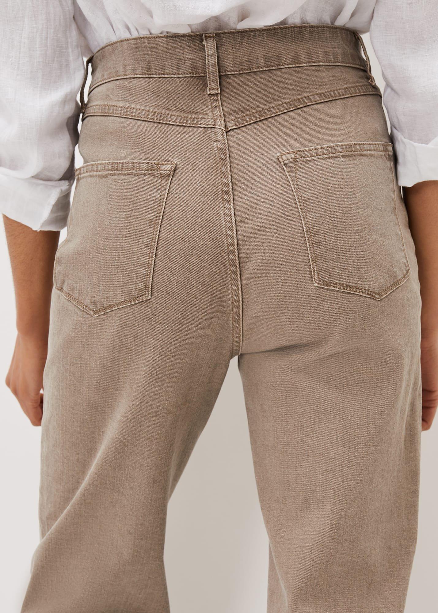 Eleyana Clay Dye Wide Leg Jean