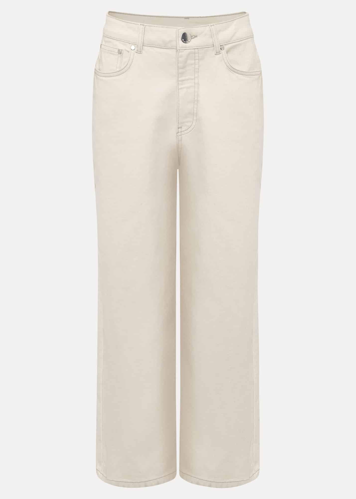 Nell Organic Denim Wide Leg Jean