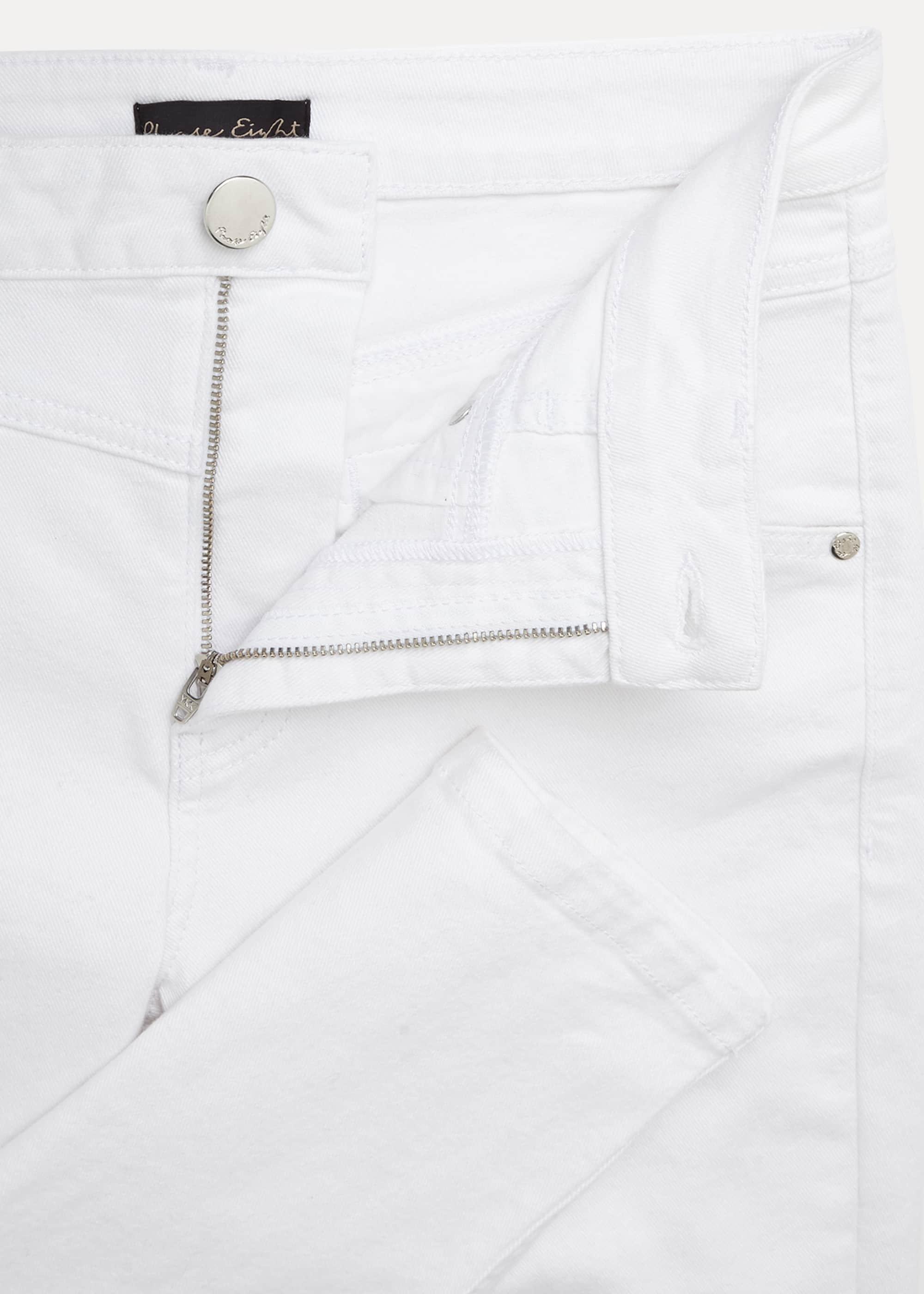 Hailee Topstitch Skinny Jeans