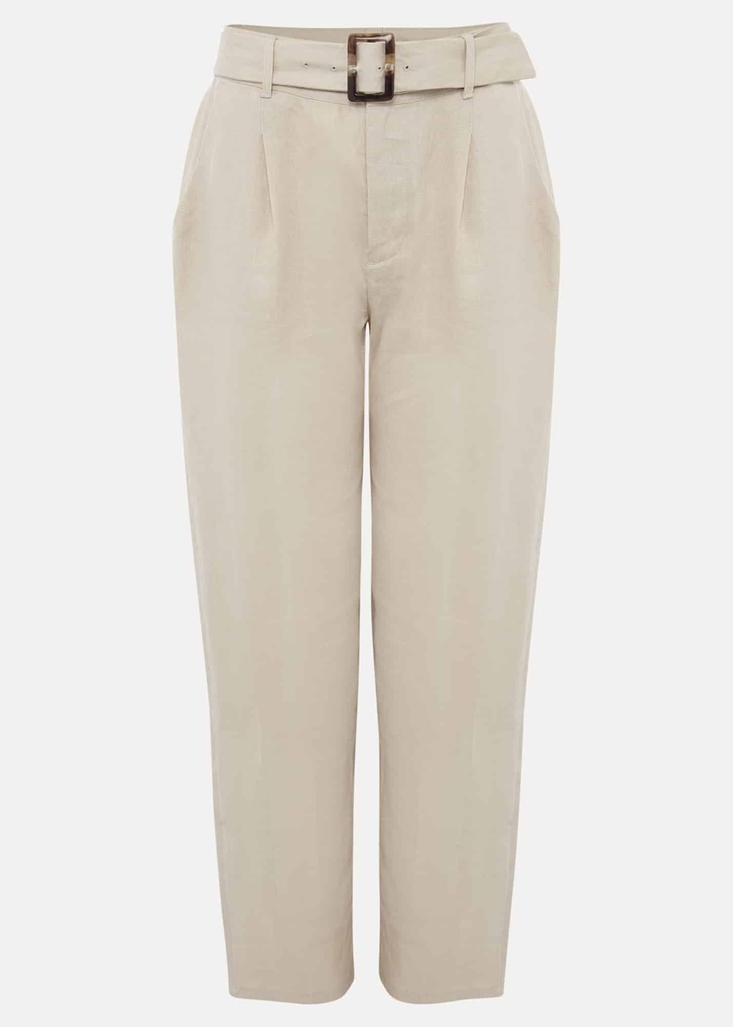 Hazel Linen Tapered Trousers