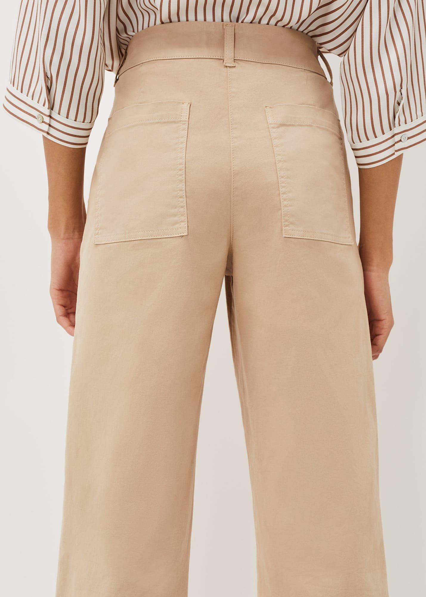Parissa Button Hem Chino Trouser