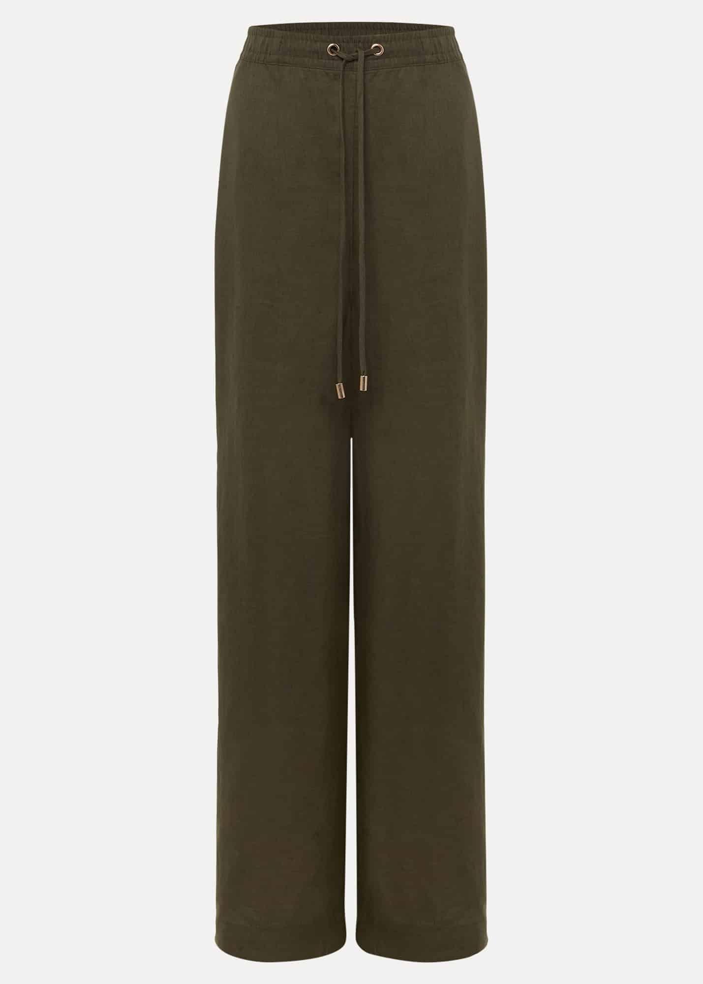 Lolita Drawstring Linen Trouser