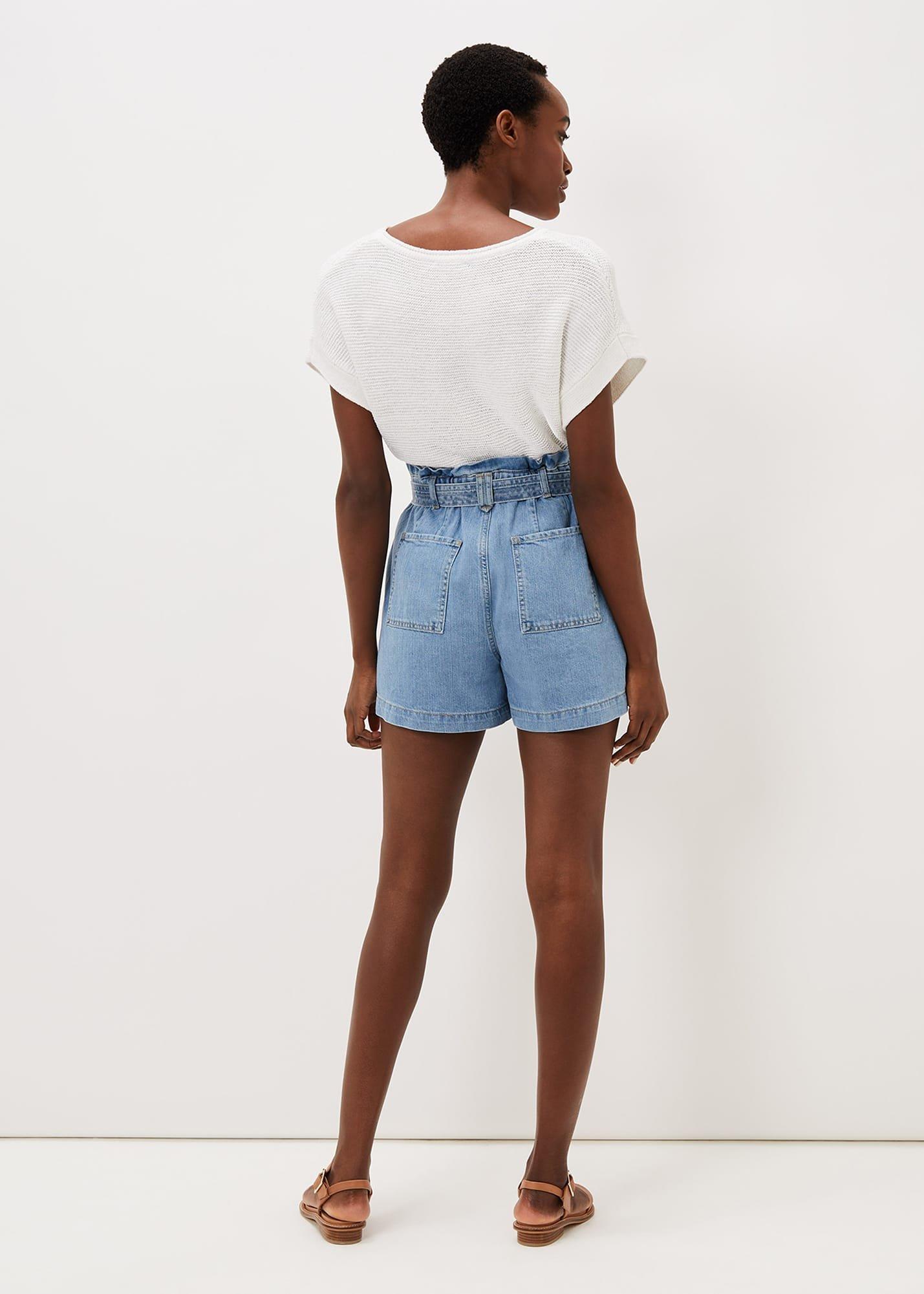 Pollie Denim Cargo Short