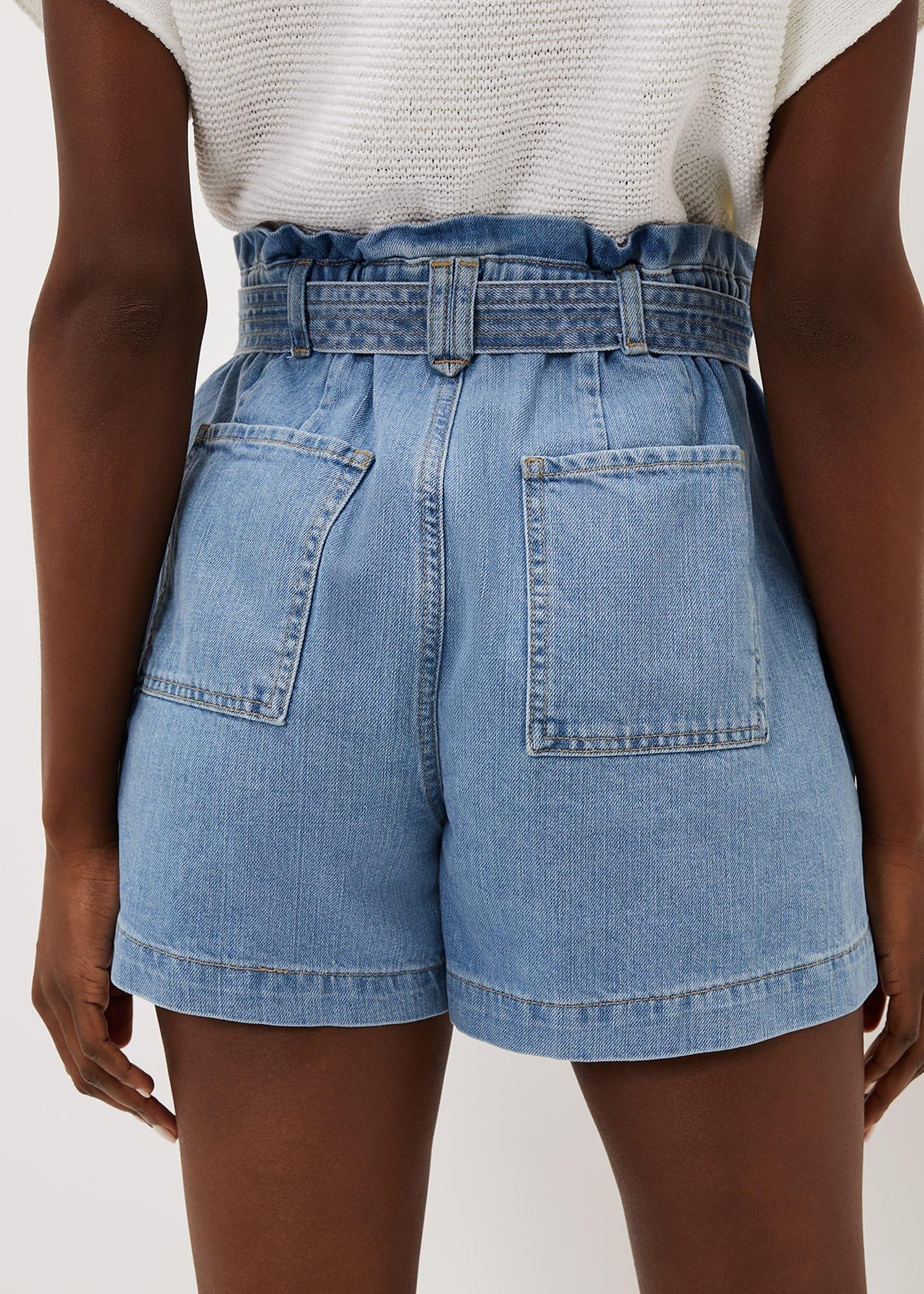 Pollie Denim Cargo Short