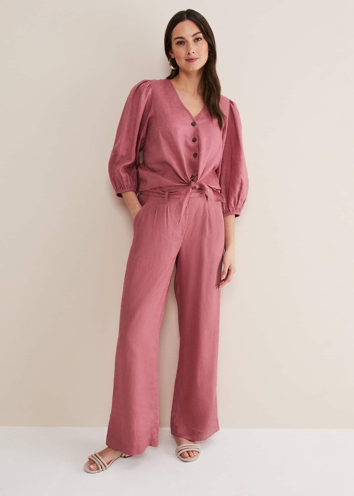 Raven Linen Trouser