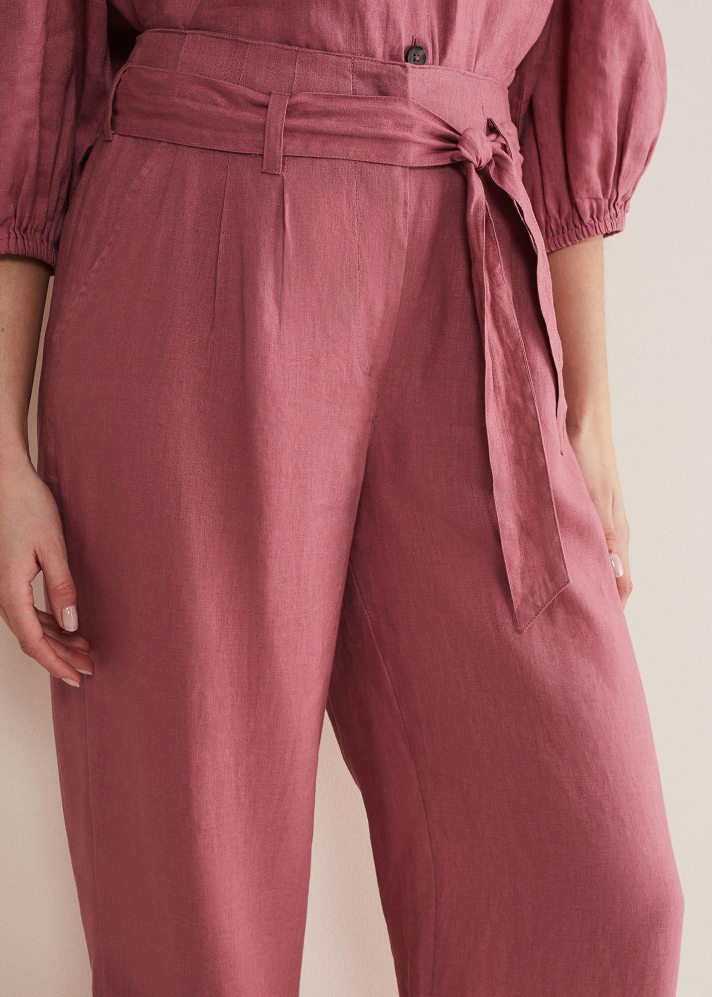 Raven Linen Trouser