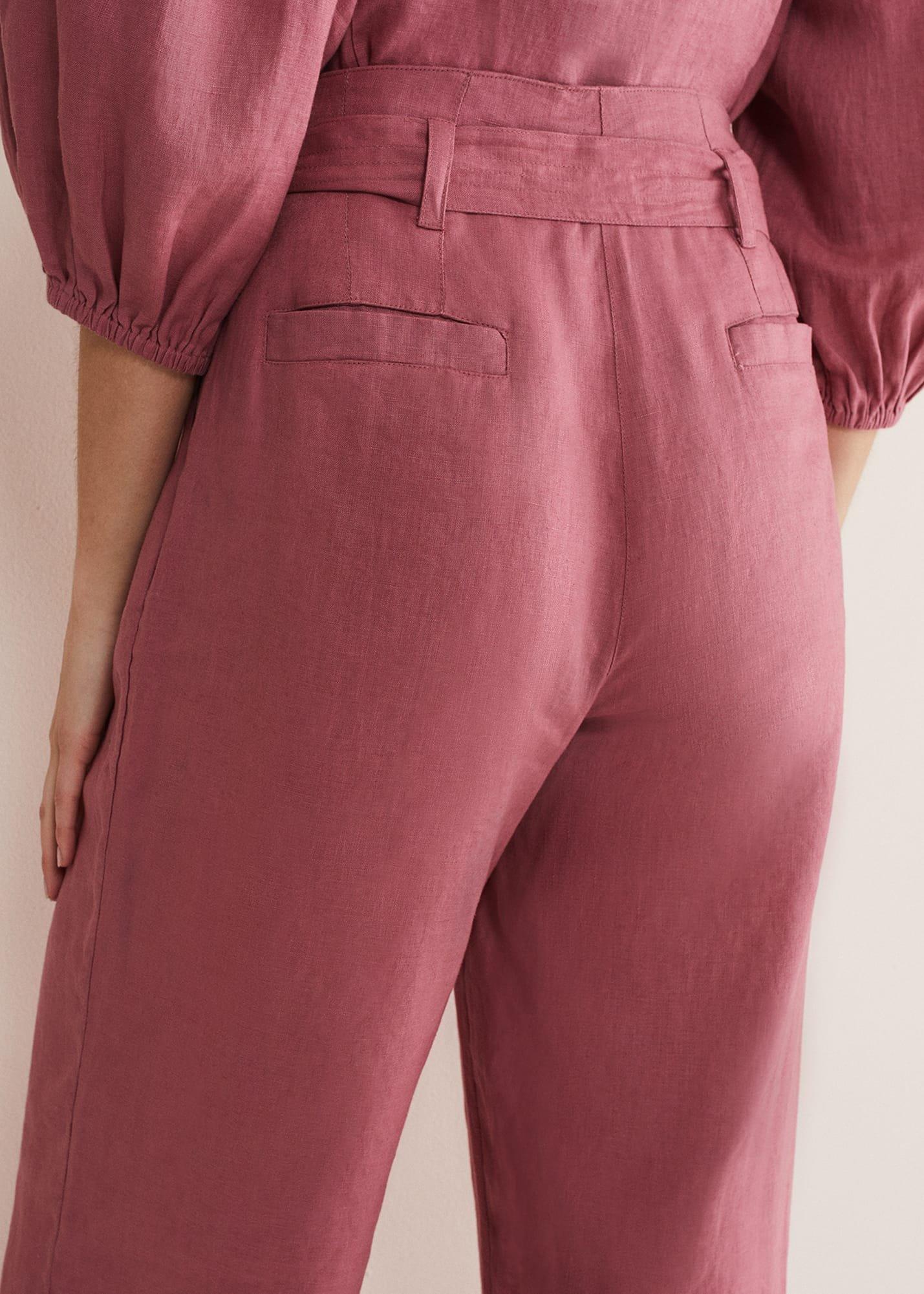 Raven Linen Trouser