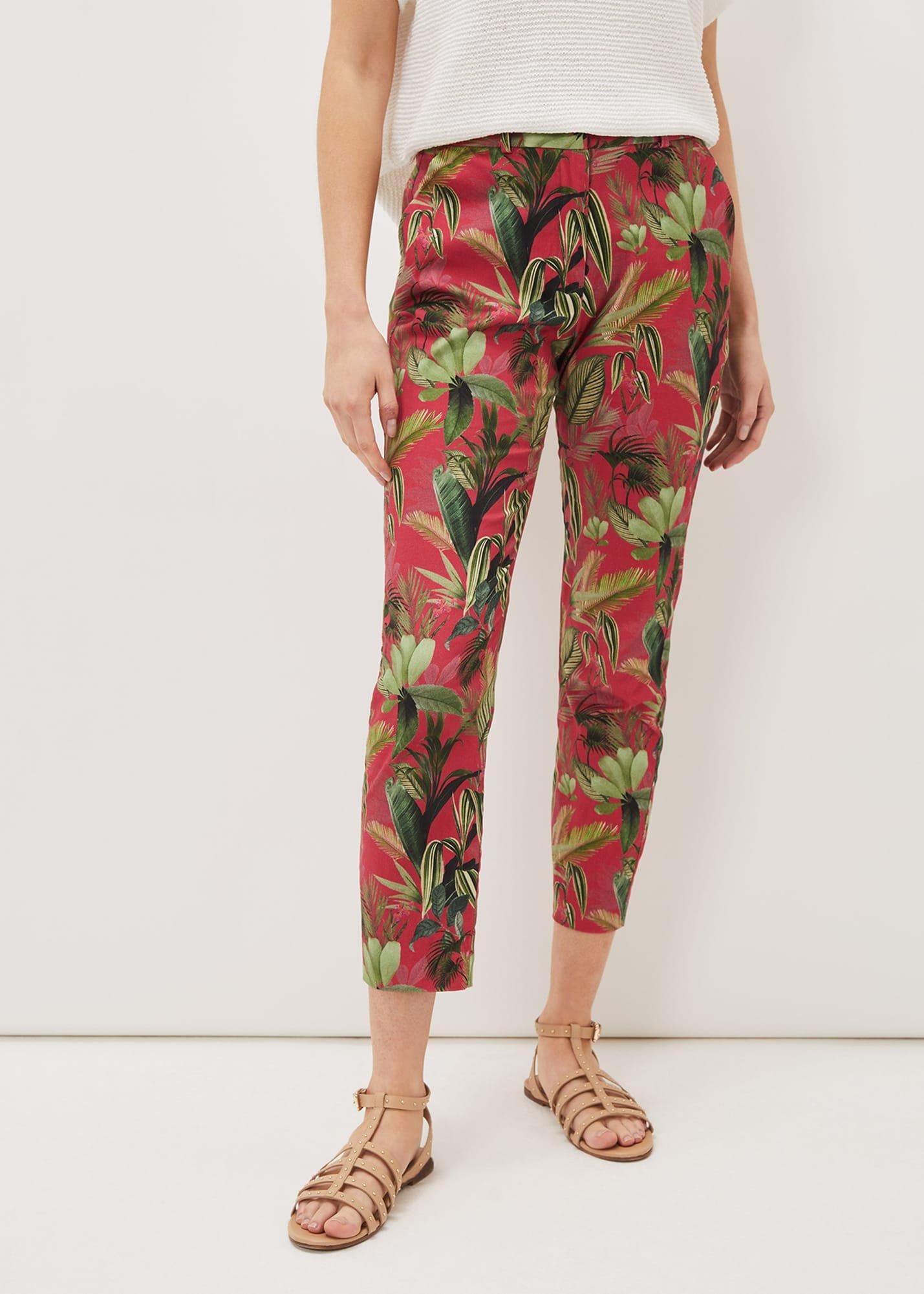 Desta Tropical Print Trouser