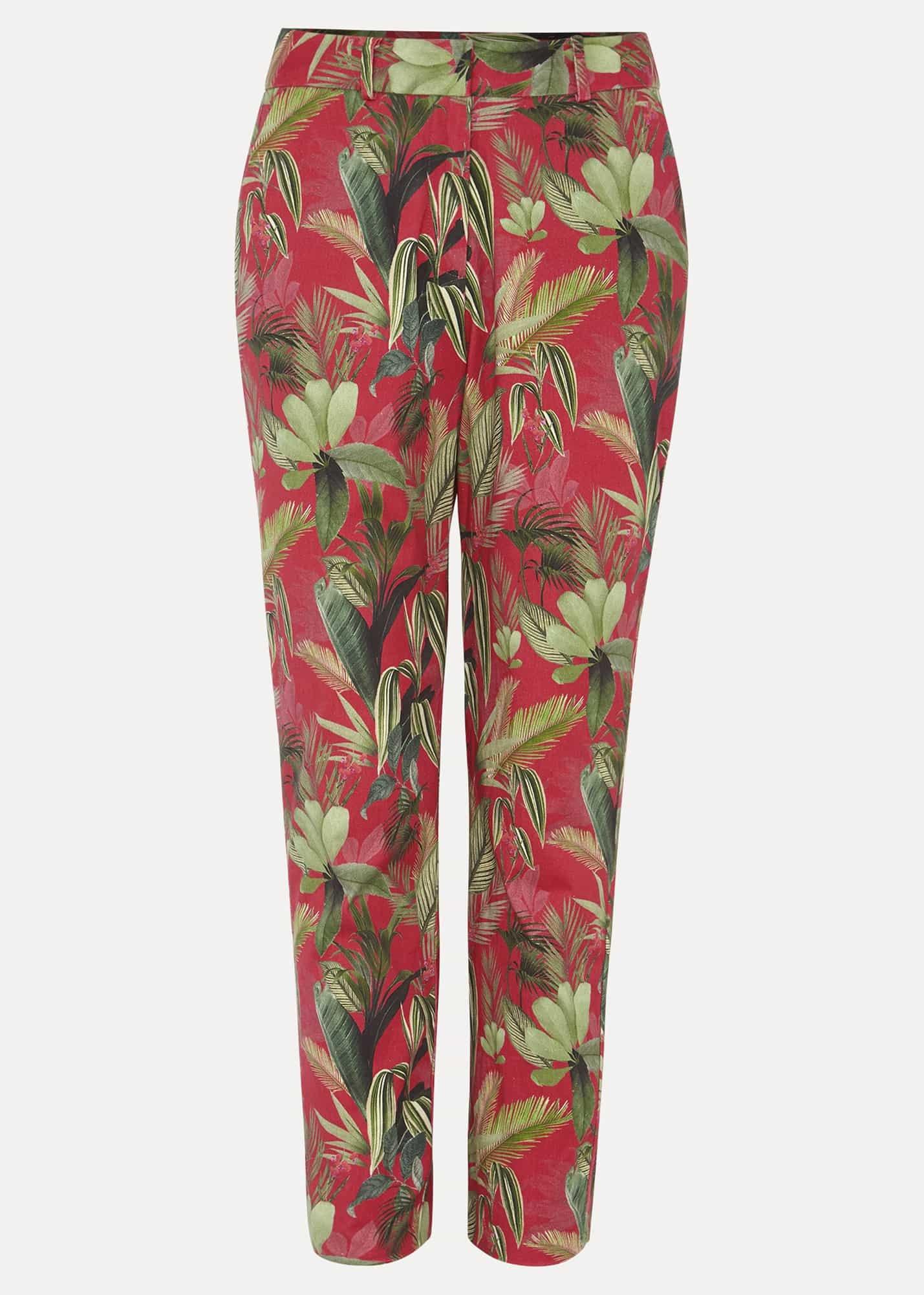 Desta Tropical Print Trouser