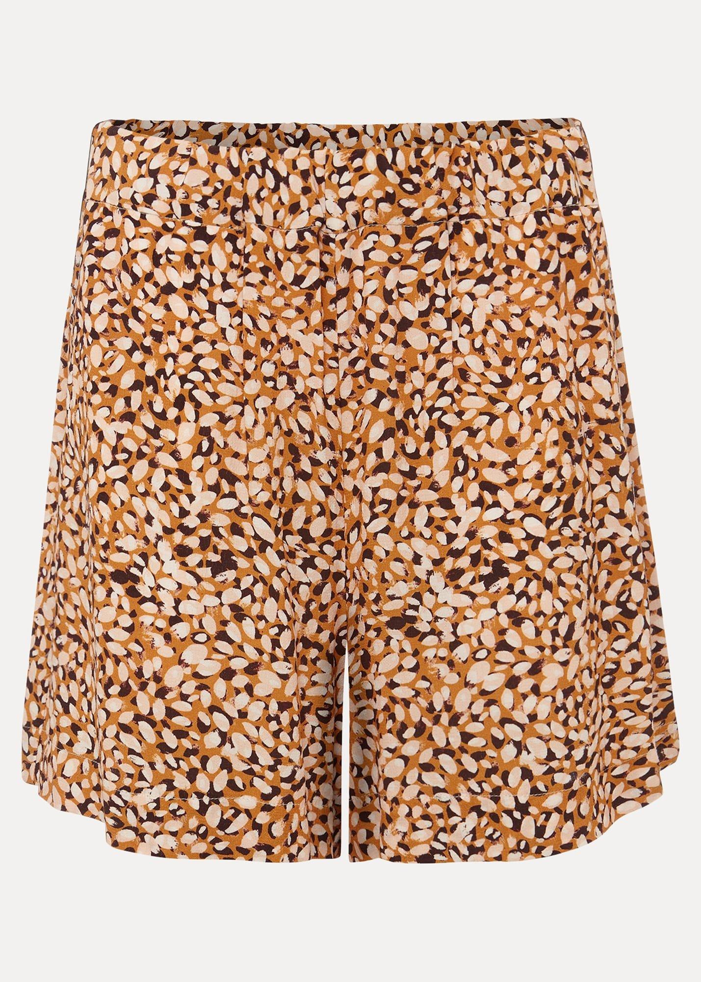 Lorha Almond Printed Shorts
