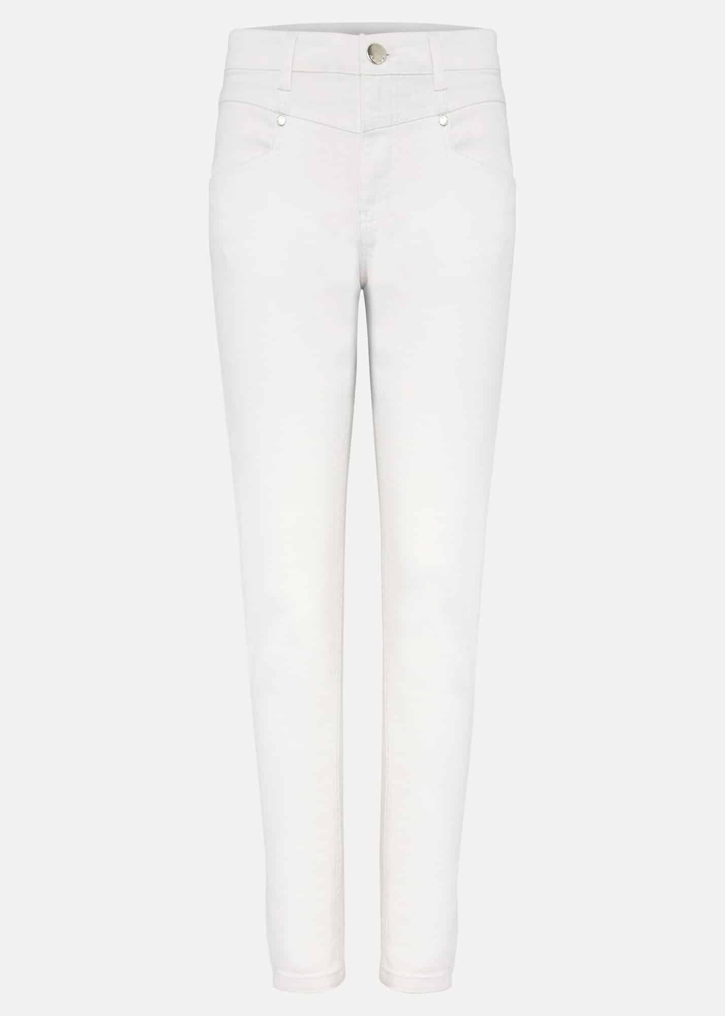 Hailee Topstitch Skinny Jeans Long