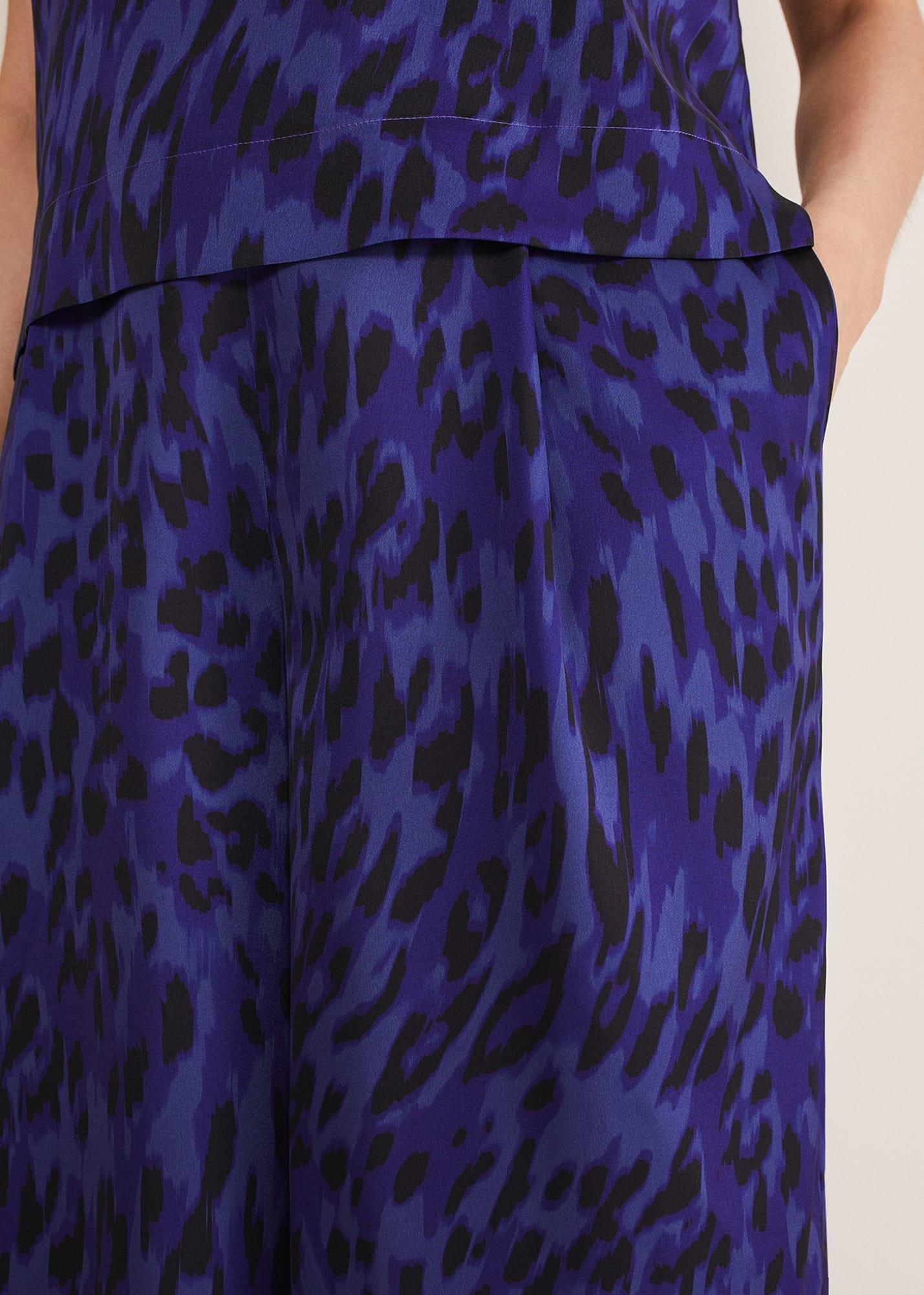Coletta Leopard Print Trousers