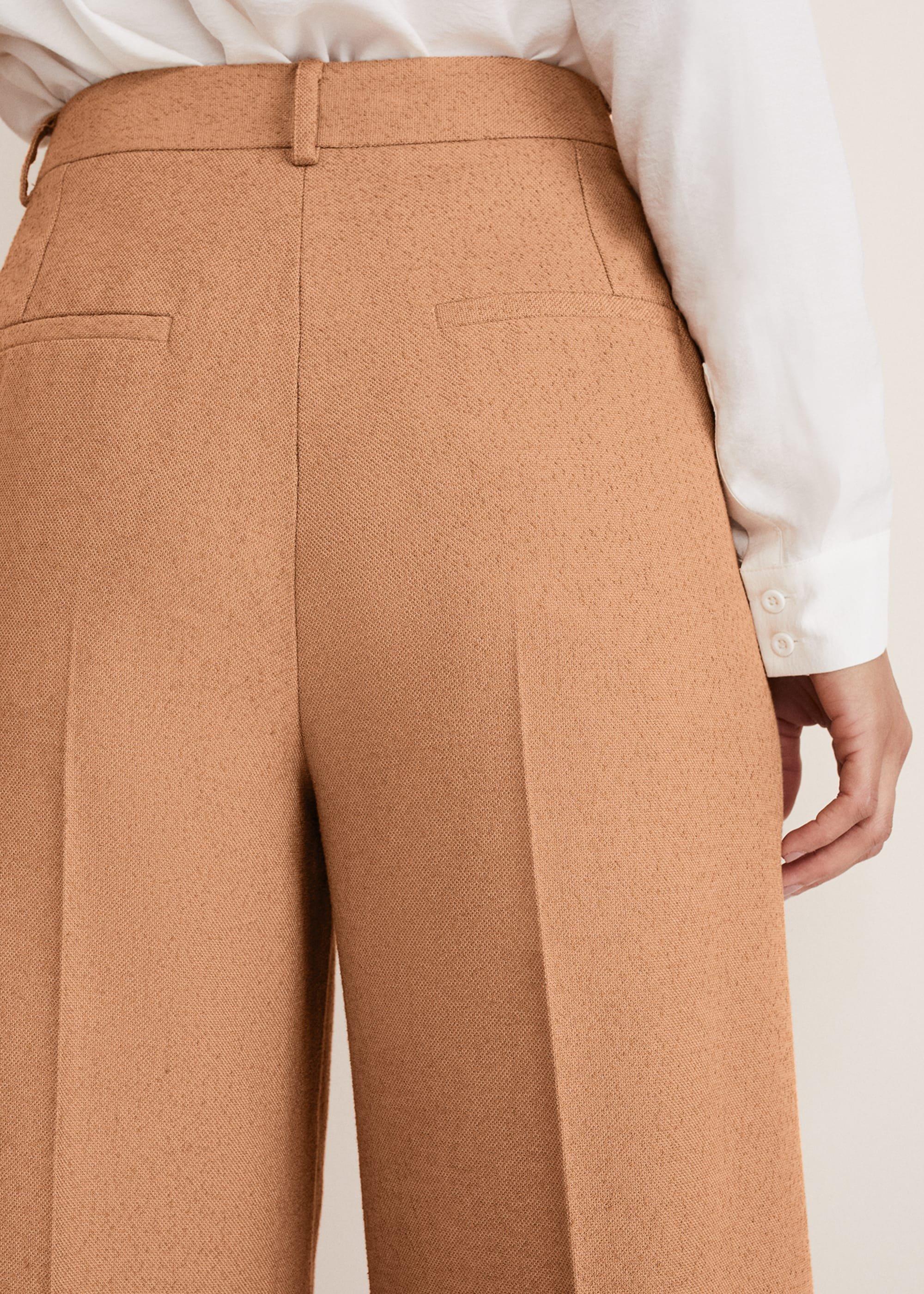 Dola Wide Leg Boucle Trouser