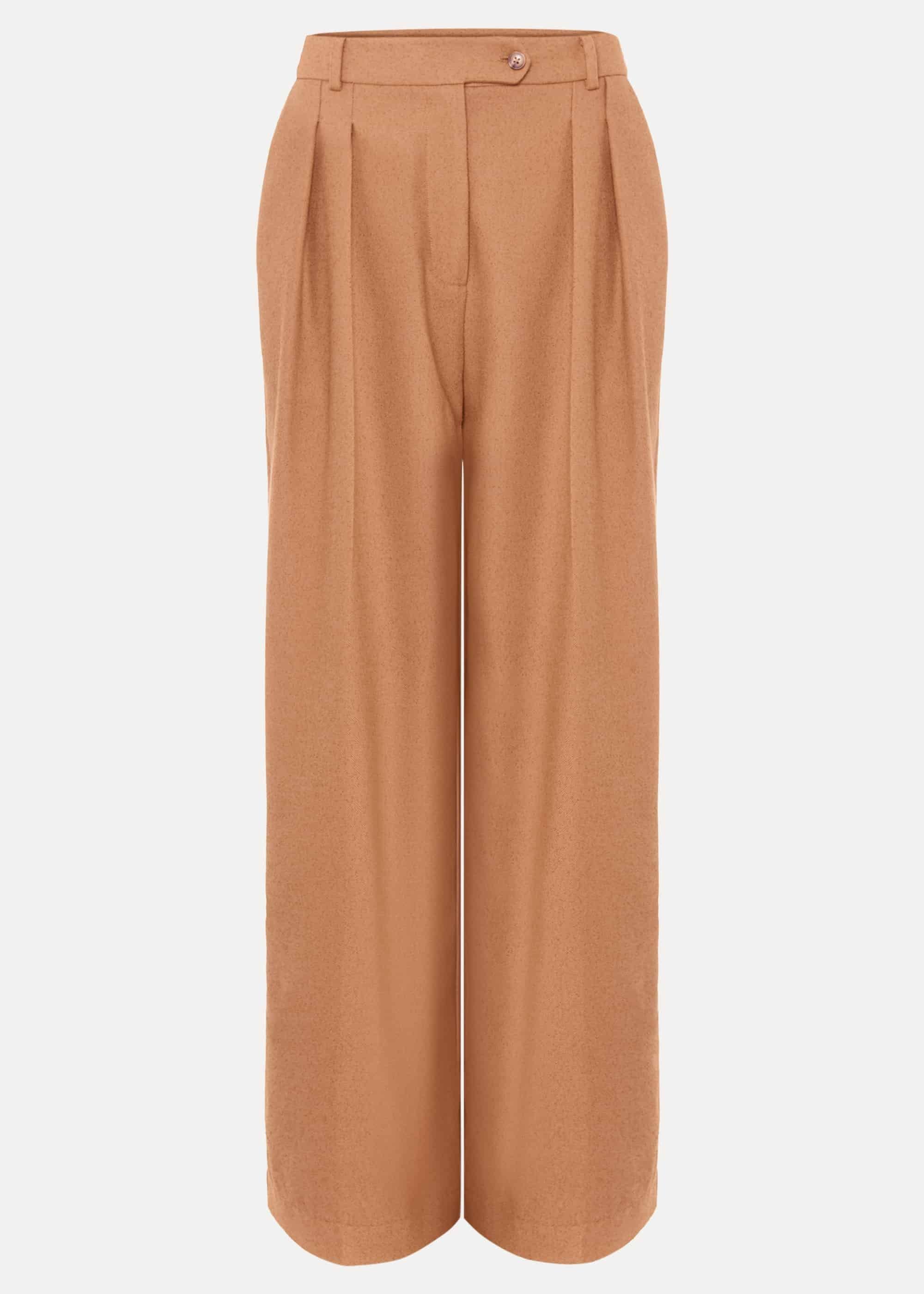 Dola Wide Leg Boucle Trouser