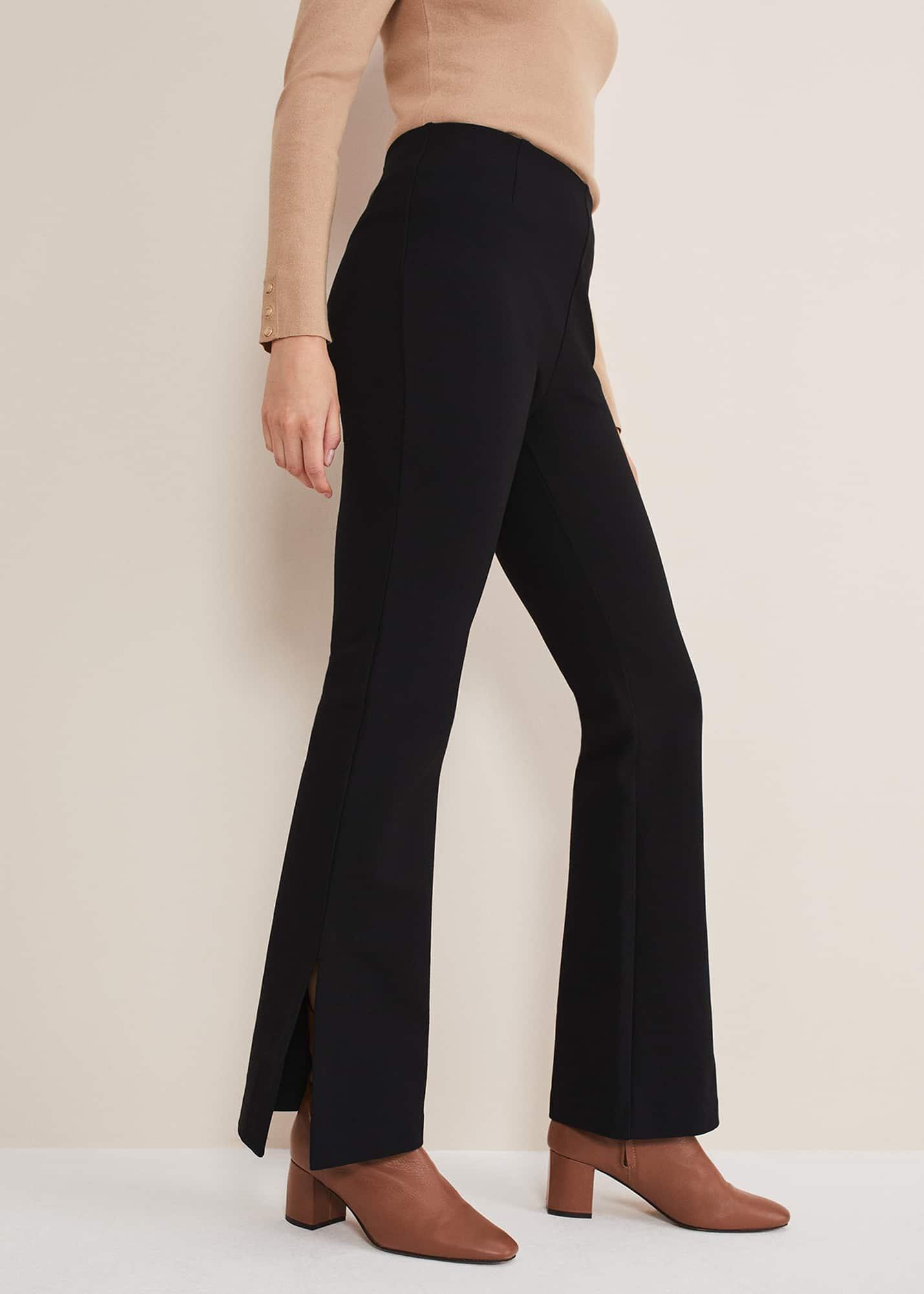 Ara Side Split Bootcut Ponte Trouser