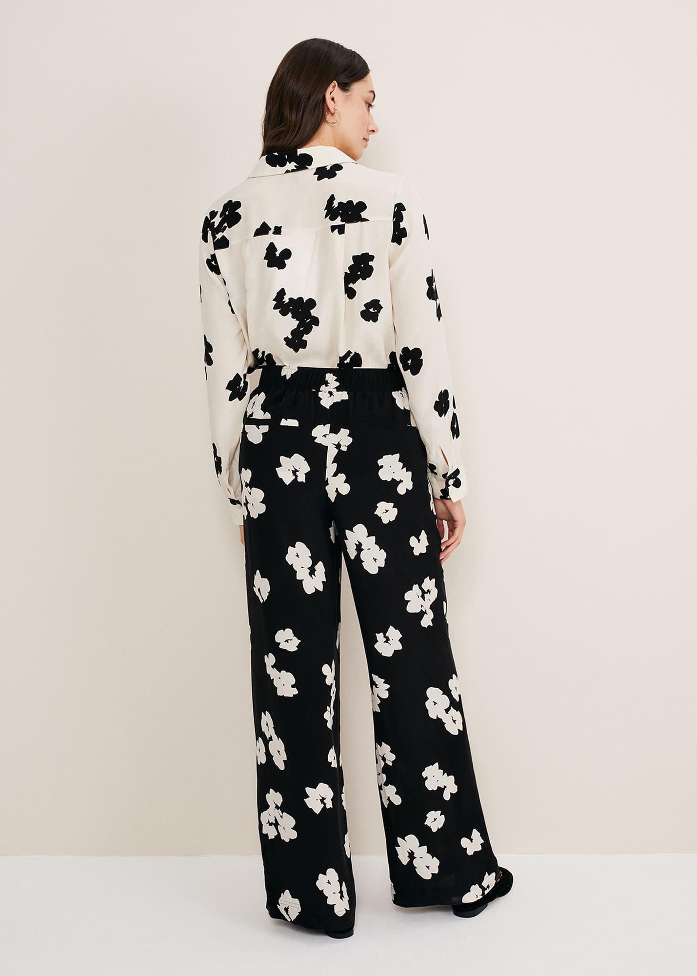 Rae Floral Wide Leg Trouser