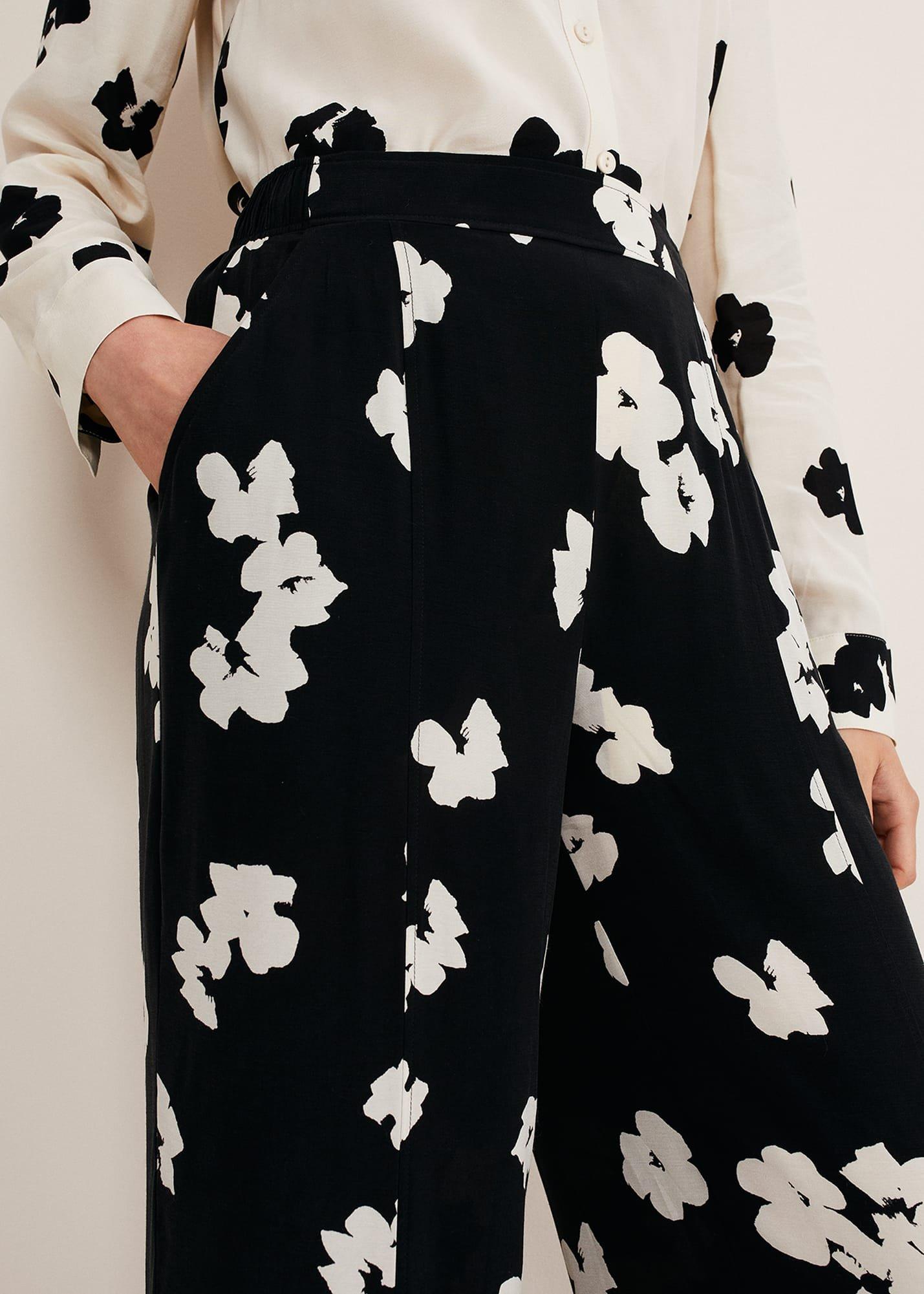 Rae Floral Wide Leg Trouser