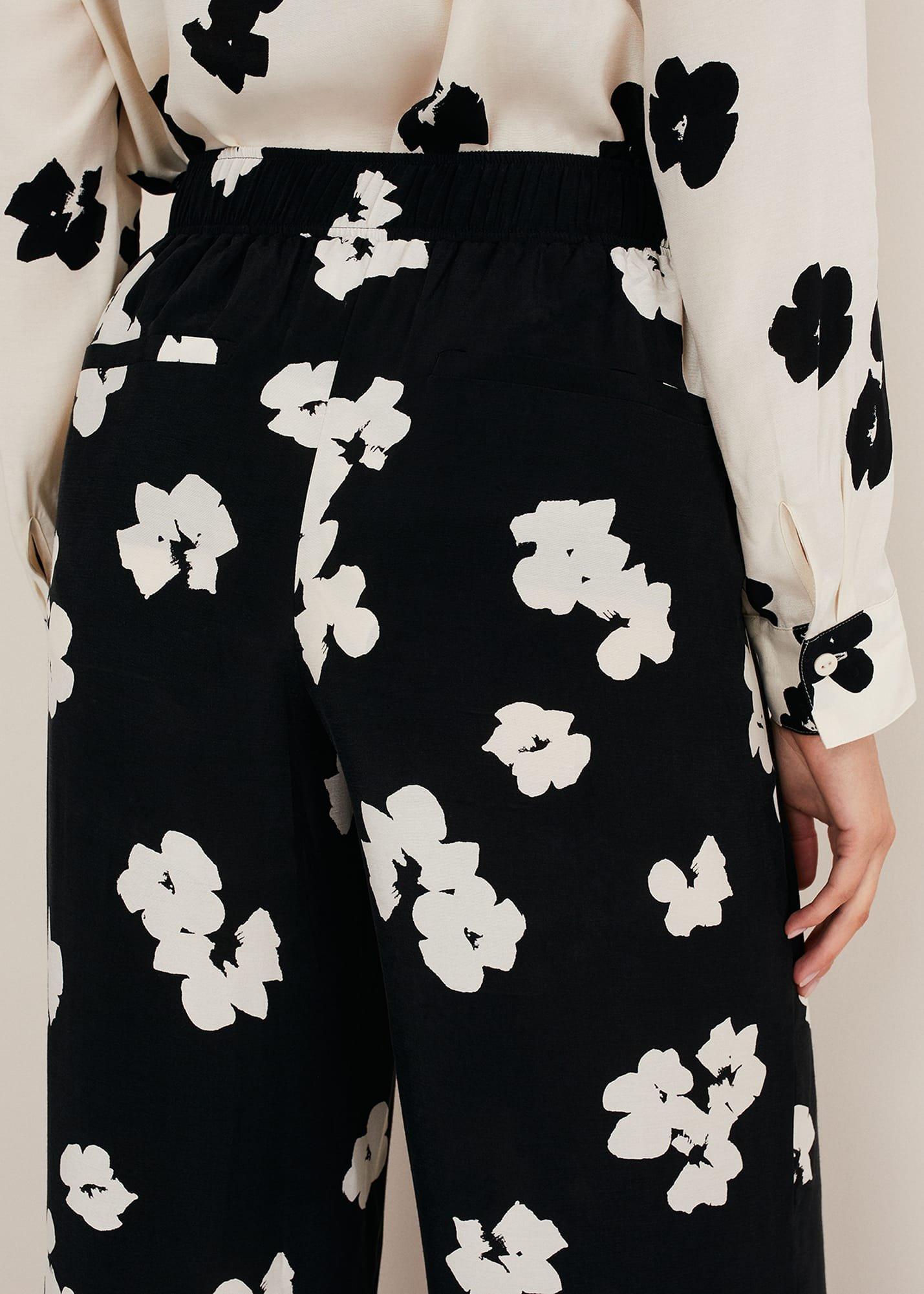 Rae Floral Wide Leg Trouser