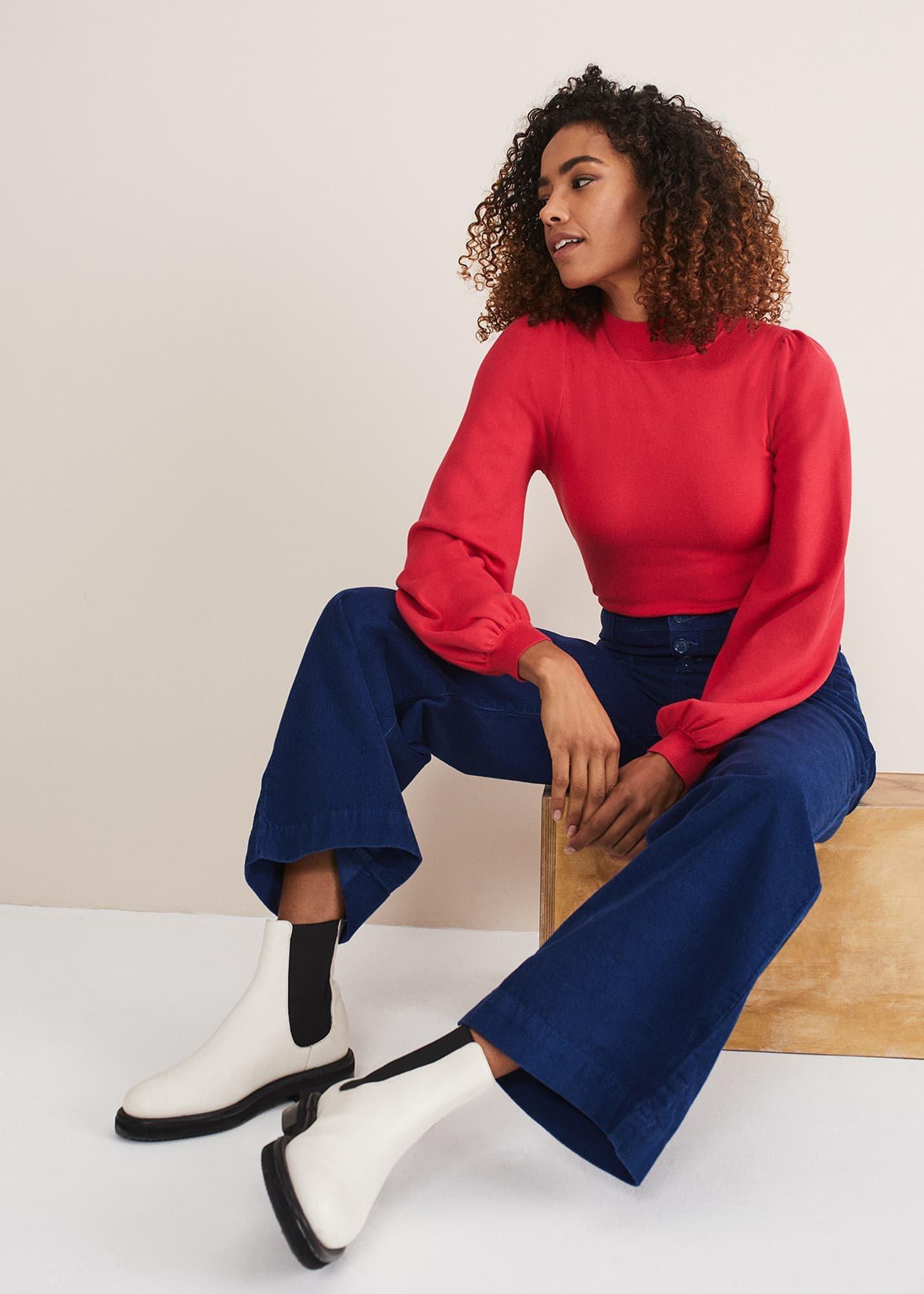 Magsie Corduroy Wide Leg Jeans