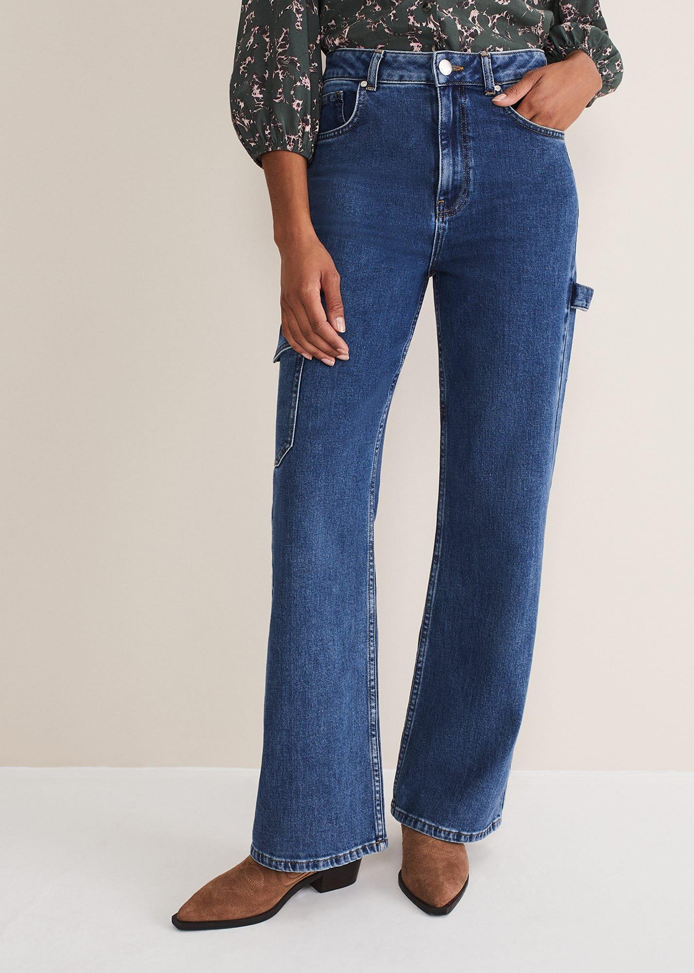 Scout Cargo Wide Leg Jeans