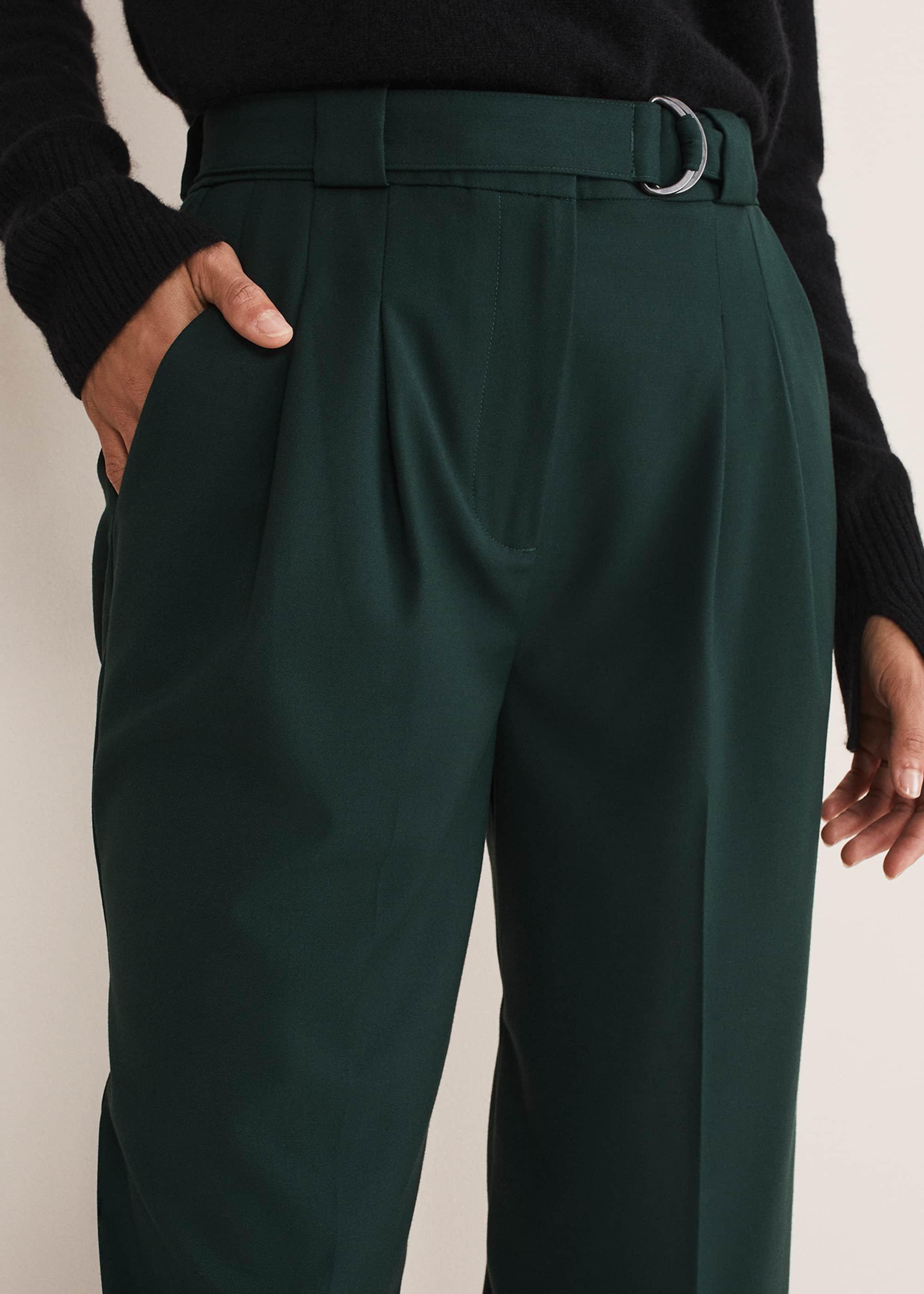 Catira Crepe Wide Leg Trousers