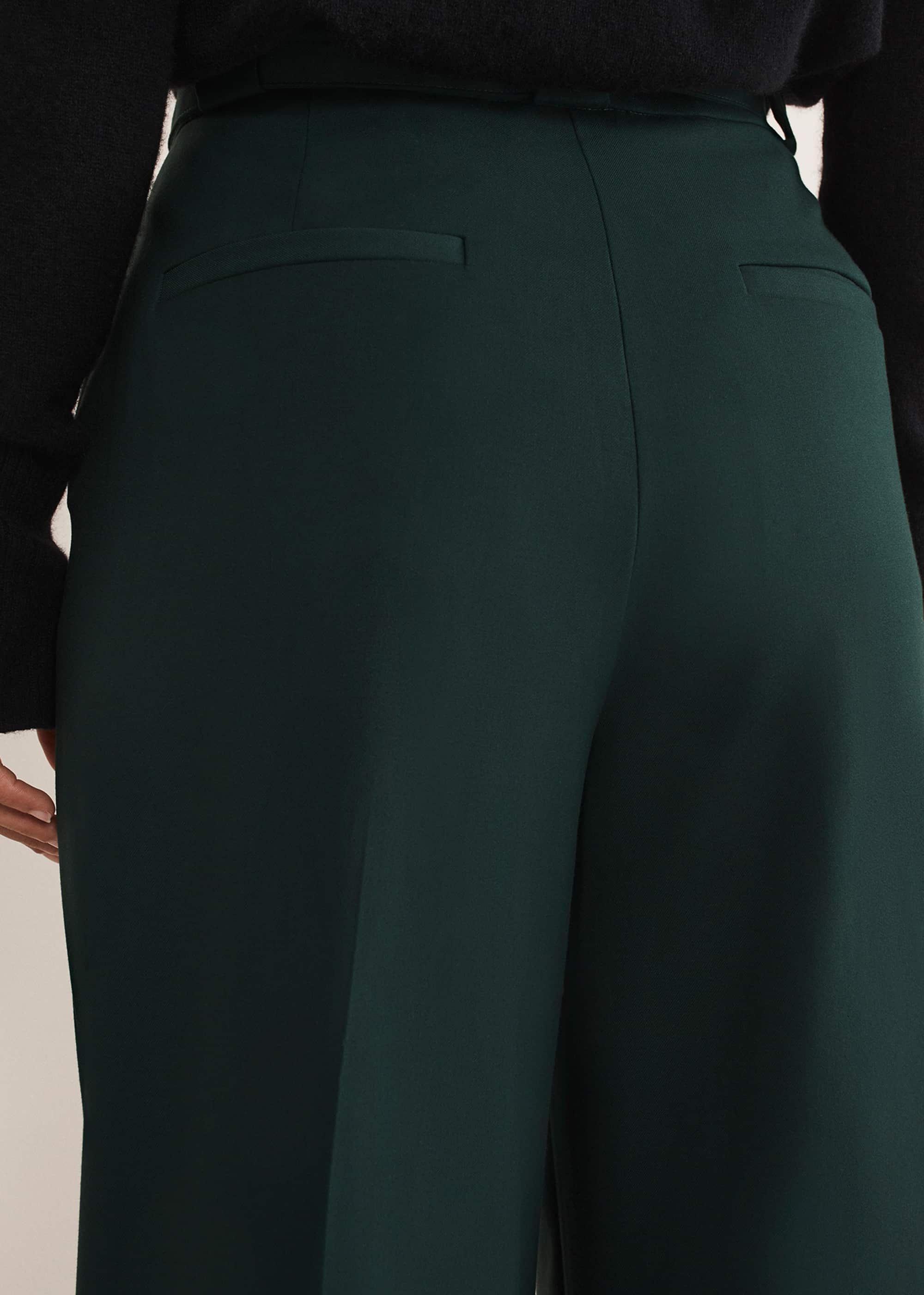 Catira Crepe Wide Leg Trousers