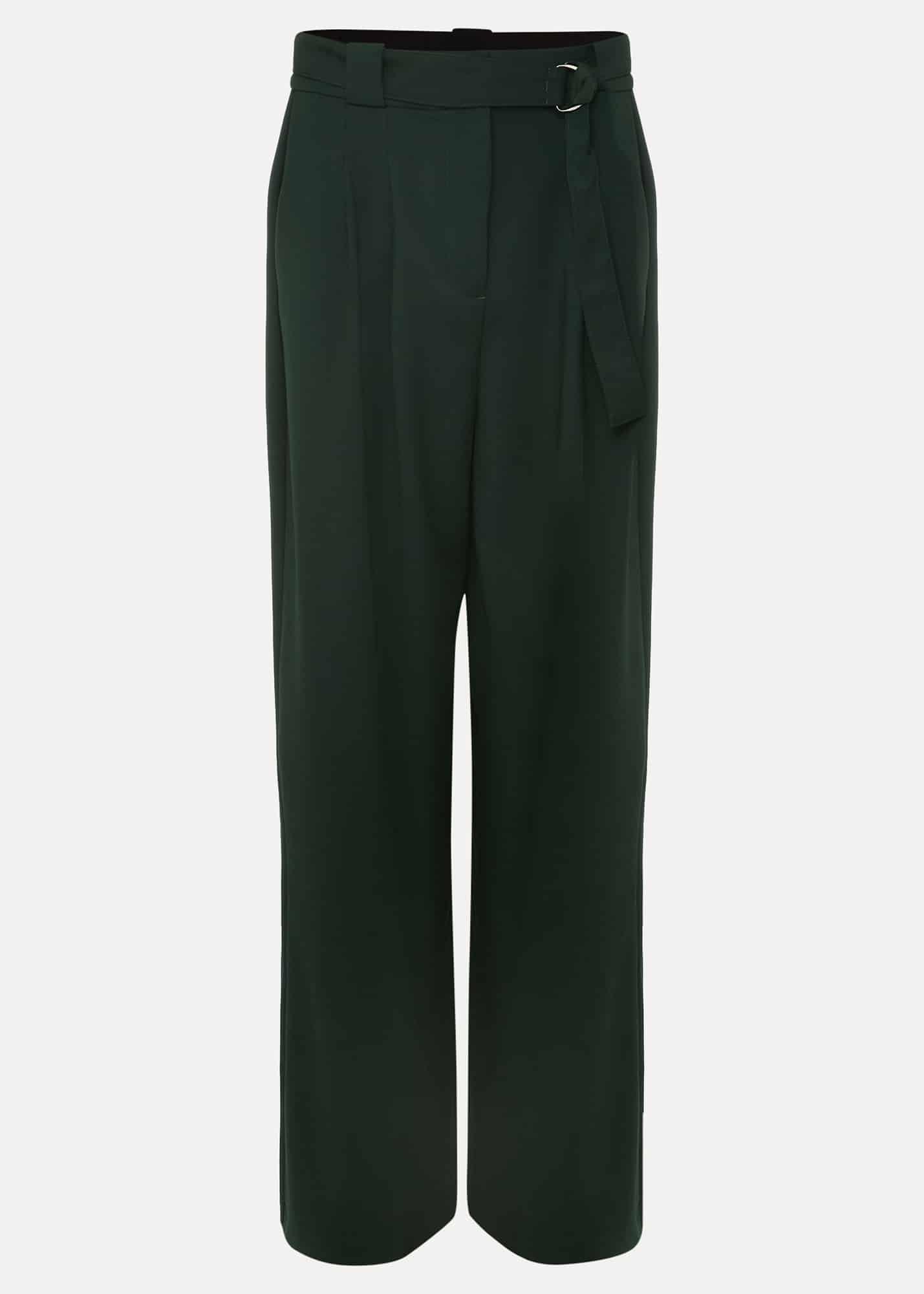 Catira Crepe Wide Leg Trousers