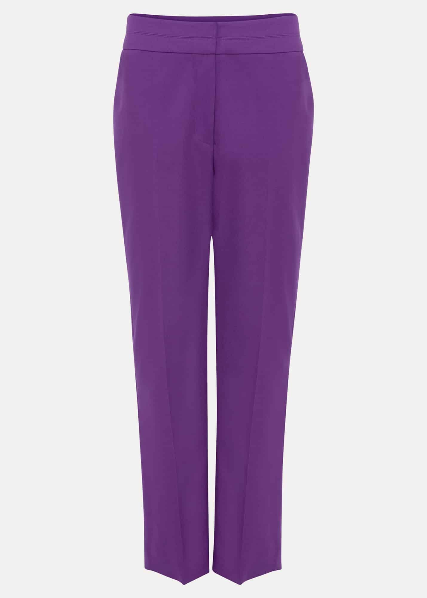 Julianna Cropped Straight Leg Trousers