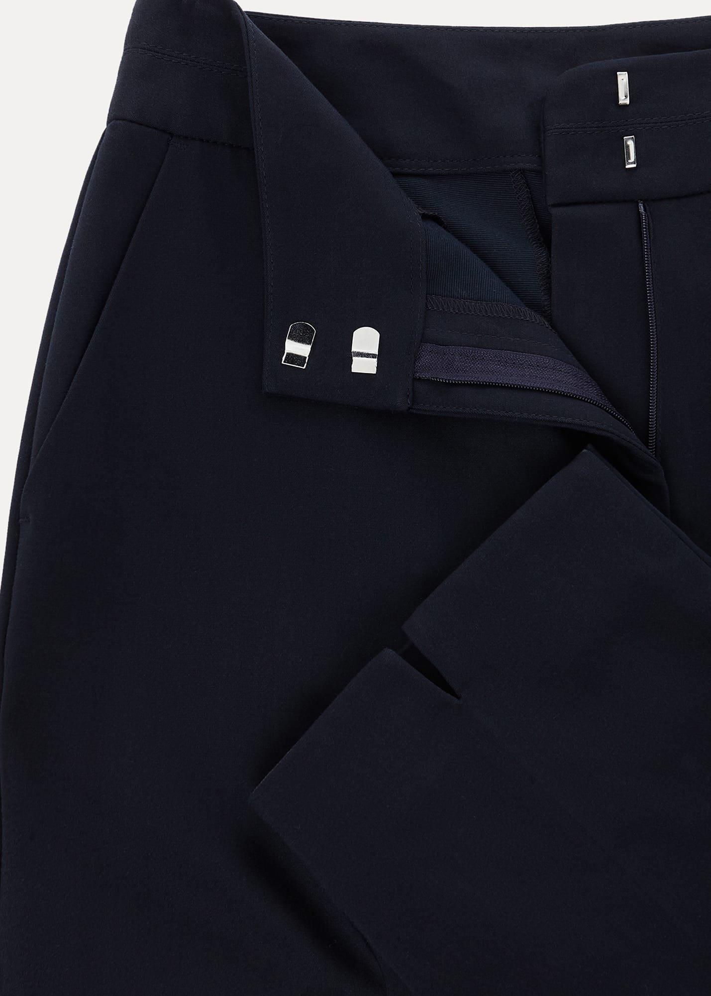 Julianna Cropped Straight Leg Trousers