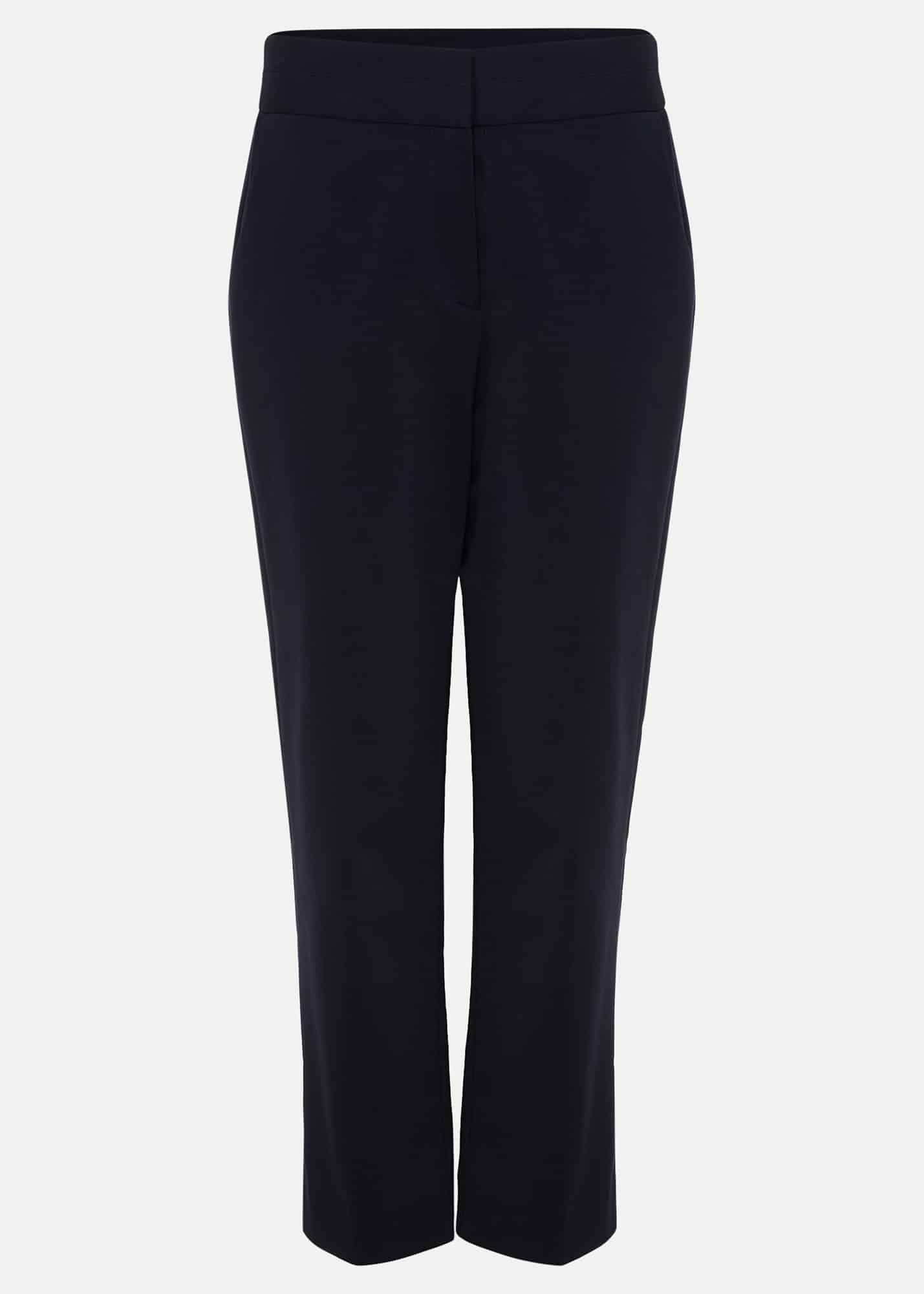 Julianna Cropped Straight Leg Trousers