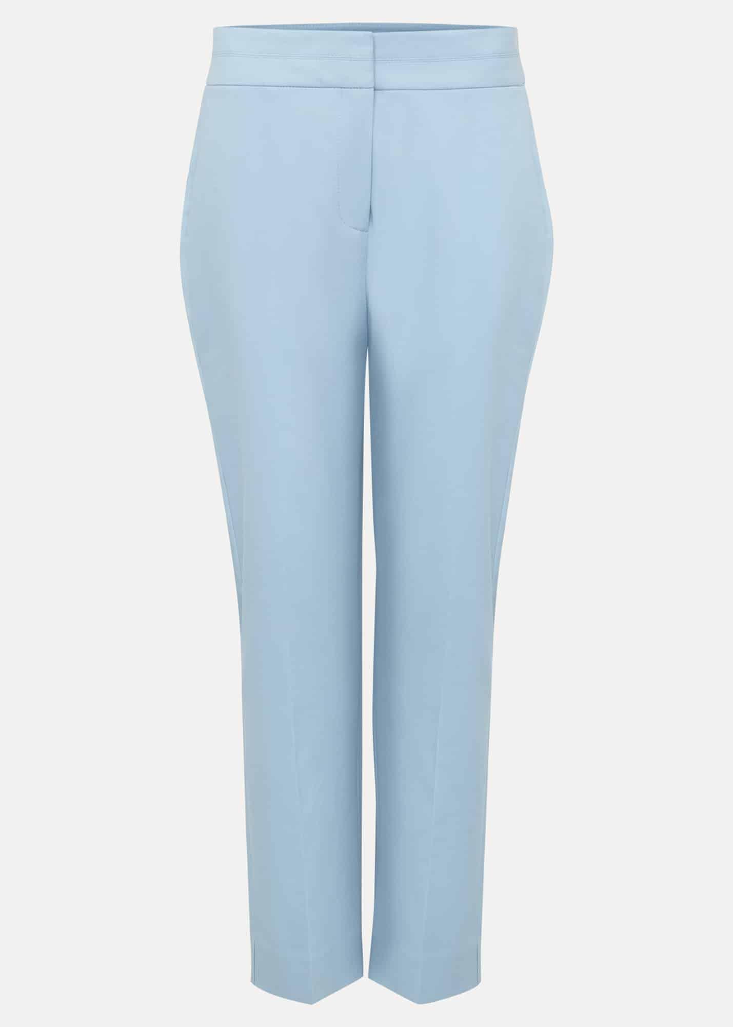 Julianna Cropped Straight Leg Trousers