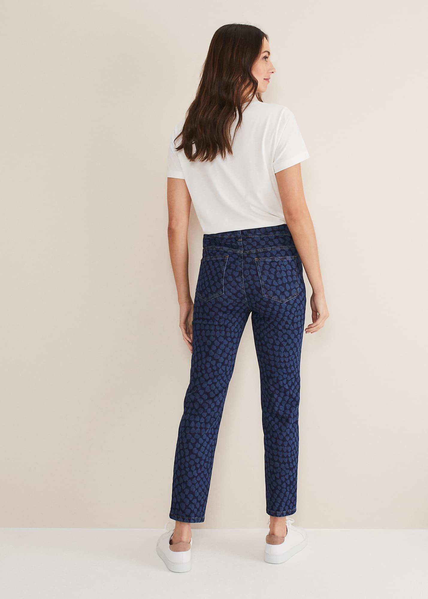 Petra Heart Straight Leg Jeans