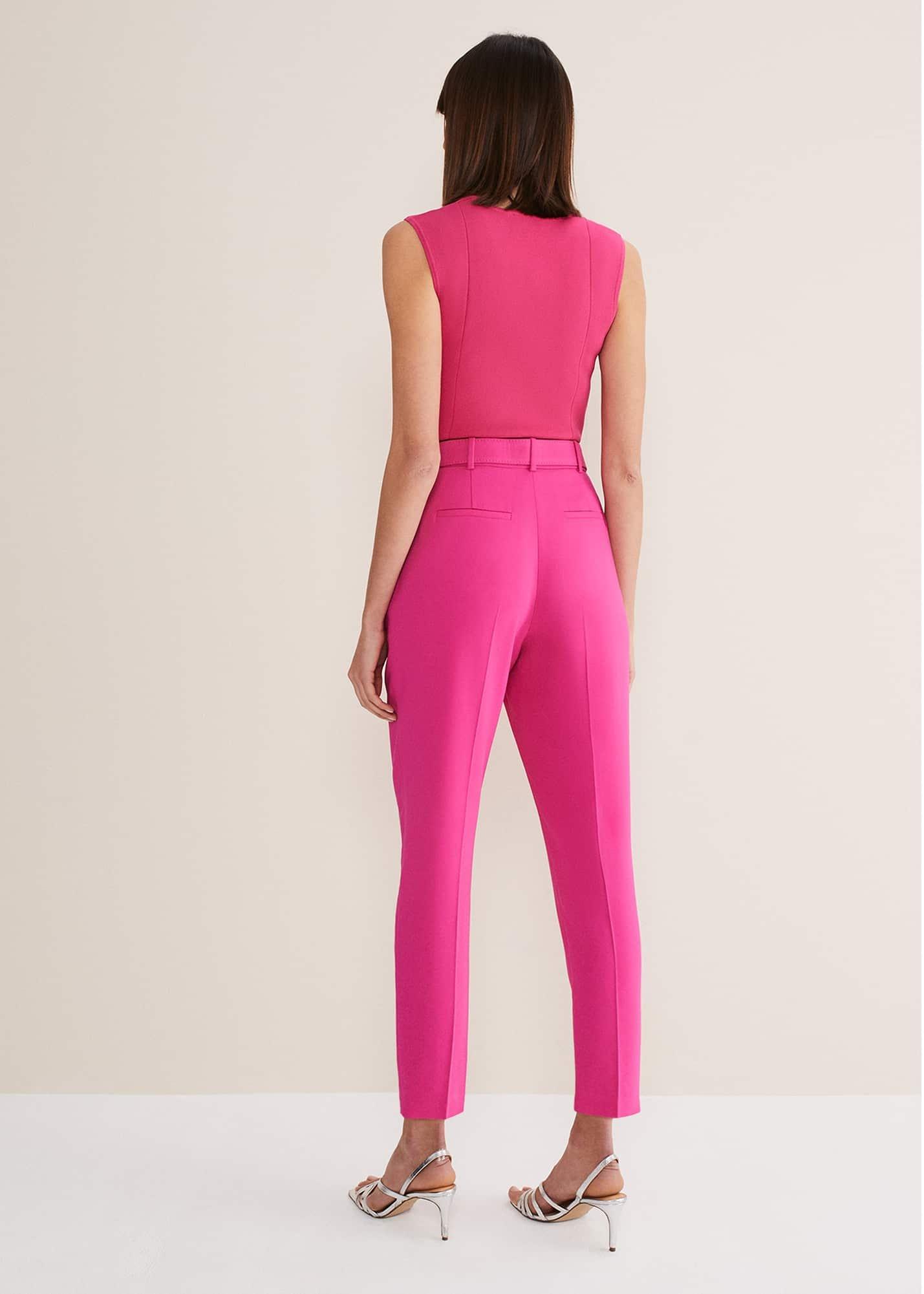 Adria Belted Cigarette Trousers