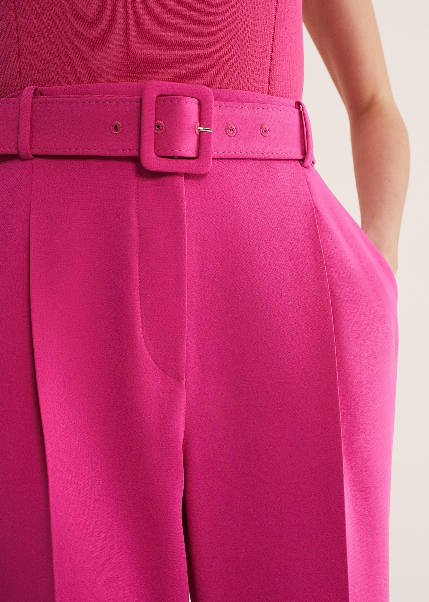 Adria Belted Cigarette Trousers