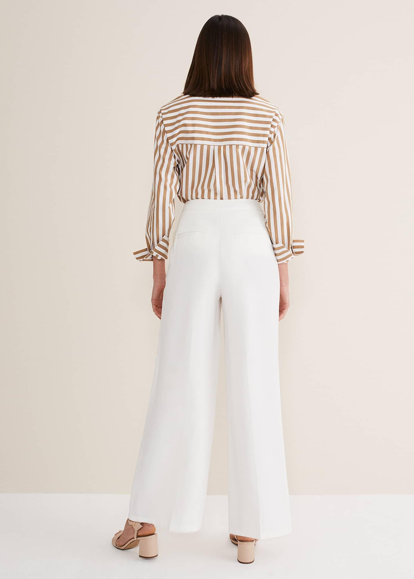 Bianca Wide Leg Suit Trousers