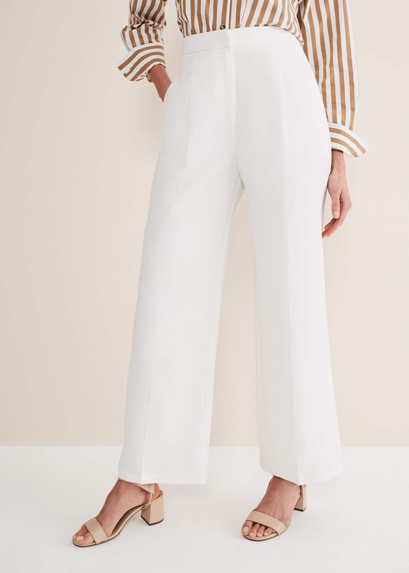 Bianca Wide Leg Suit Trousers