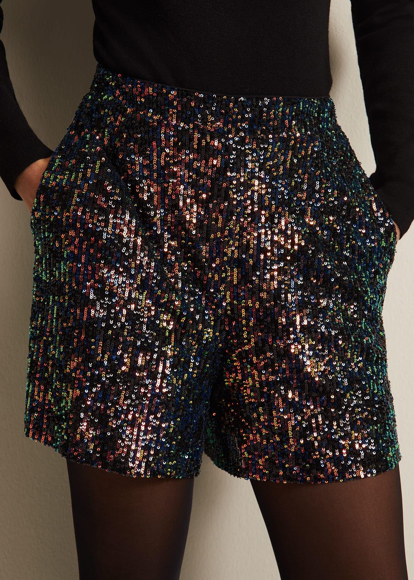 Adina Sequin Shorts