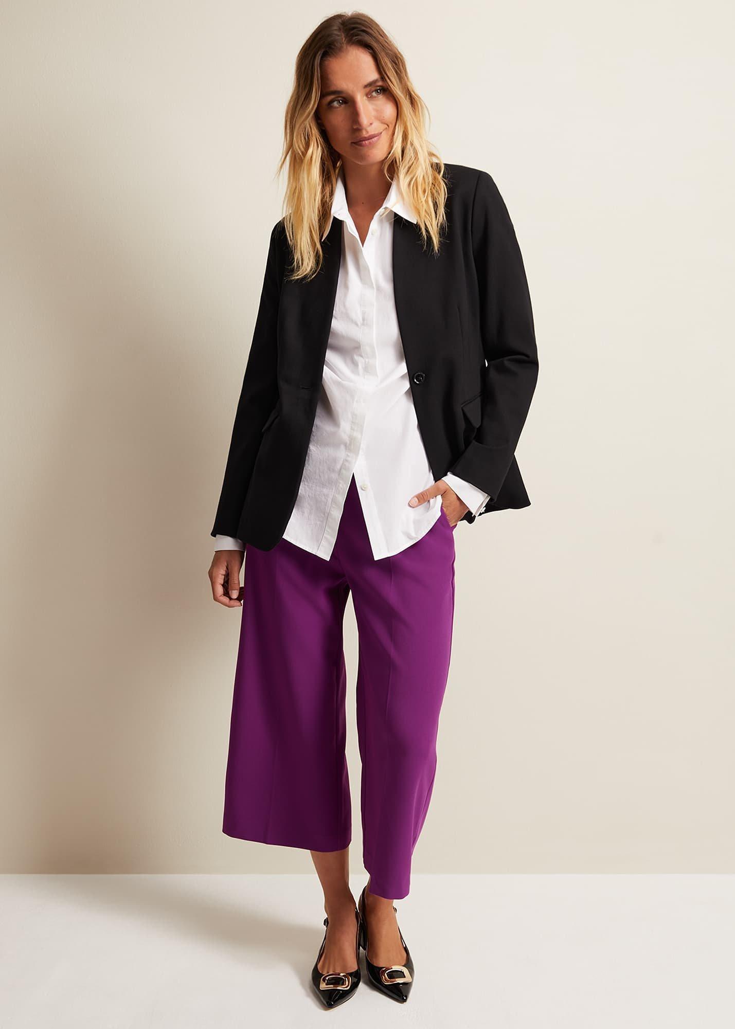 Aubrielle Clean Crepe Culotte