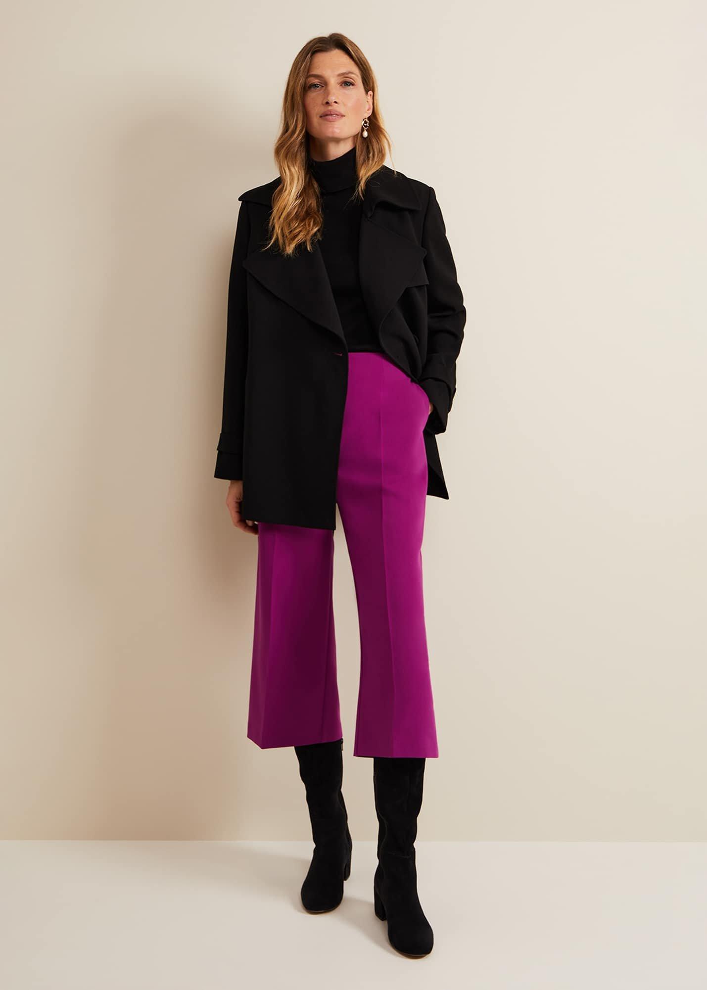 Aubrielle Clean Crepe Culotte
