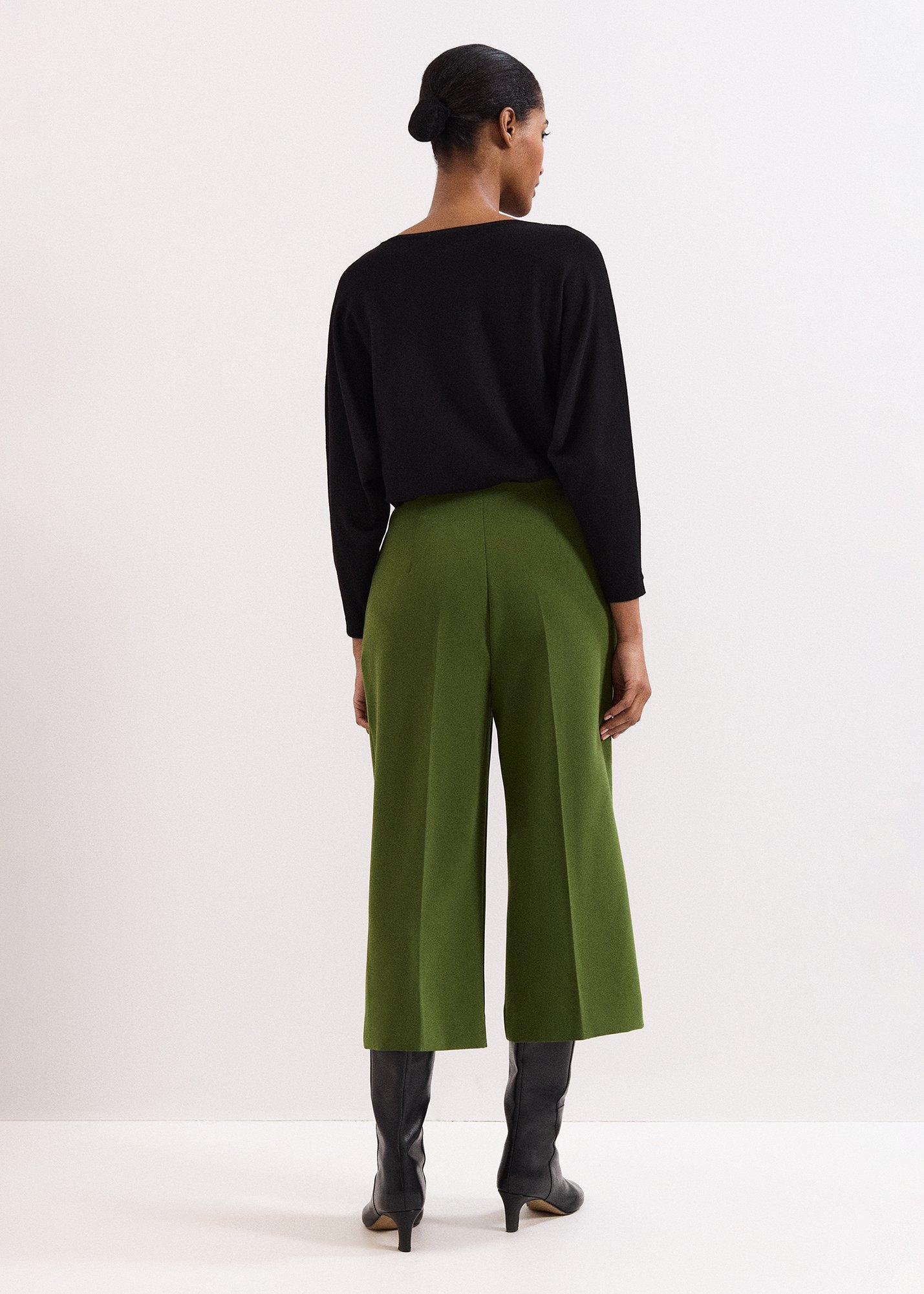 Aubrielle Clean Crepe Culotte