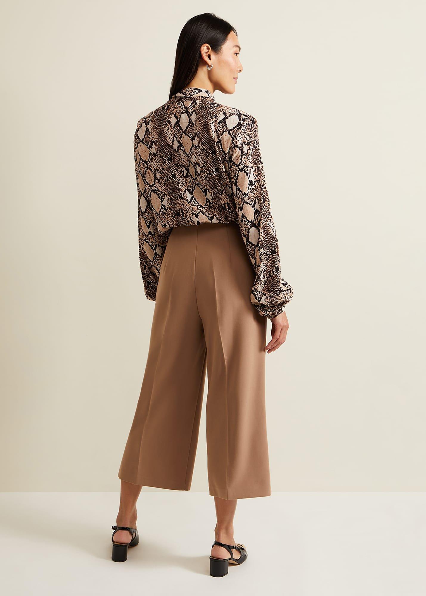 Aubrielle Clean Crepe Culotte