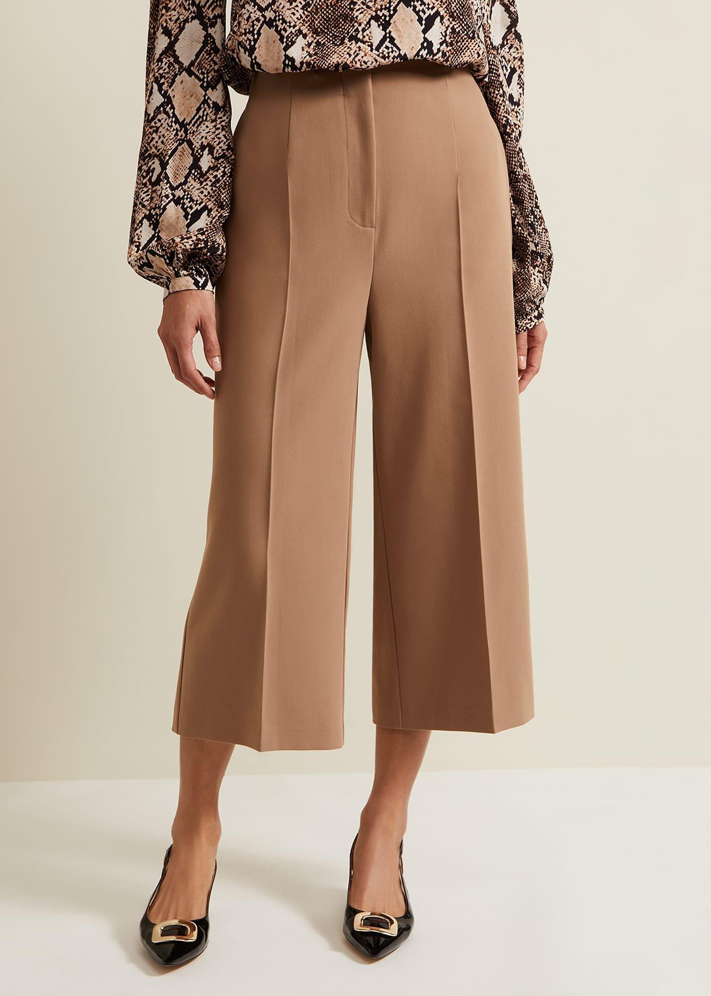 Aubrielle Clean Crepe Culotte