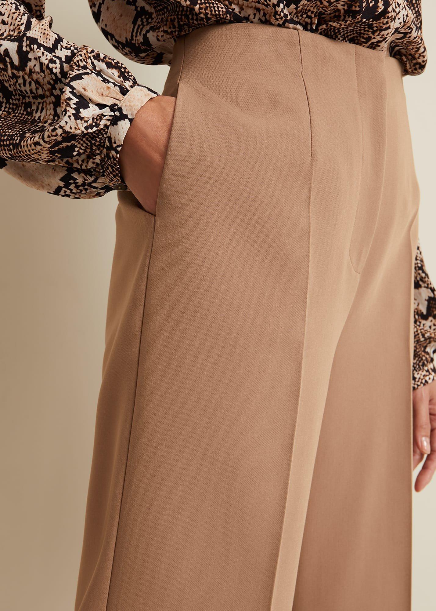 Aubrielle Clean Crepe Culotte